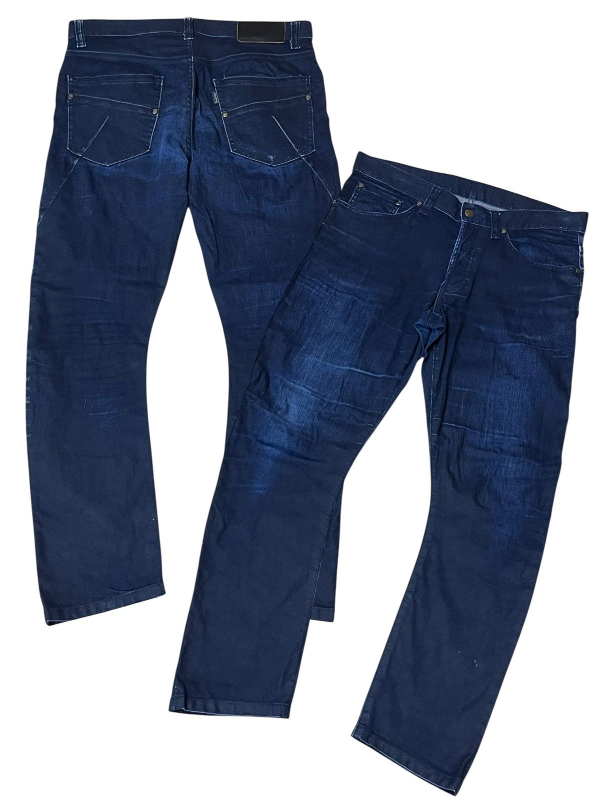 Tornado Mart Archive vintage TORNADO MART stretch cotton curve jeans Size US 32 / EU 48 - 1 Thumbnail