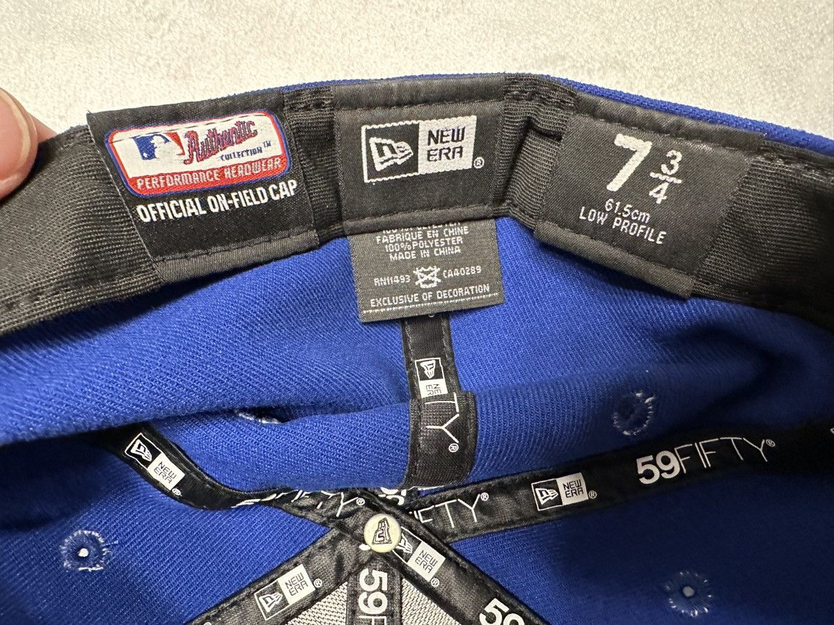 MLB NWOT Era 59FIFTY Kansas City Royals Fitted Size 7 3/4 Hat Size ONE SIZE - 6 Thumbnail