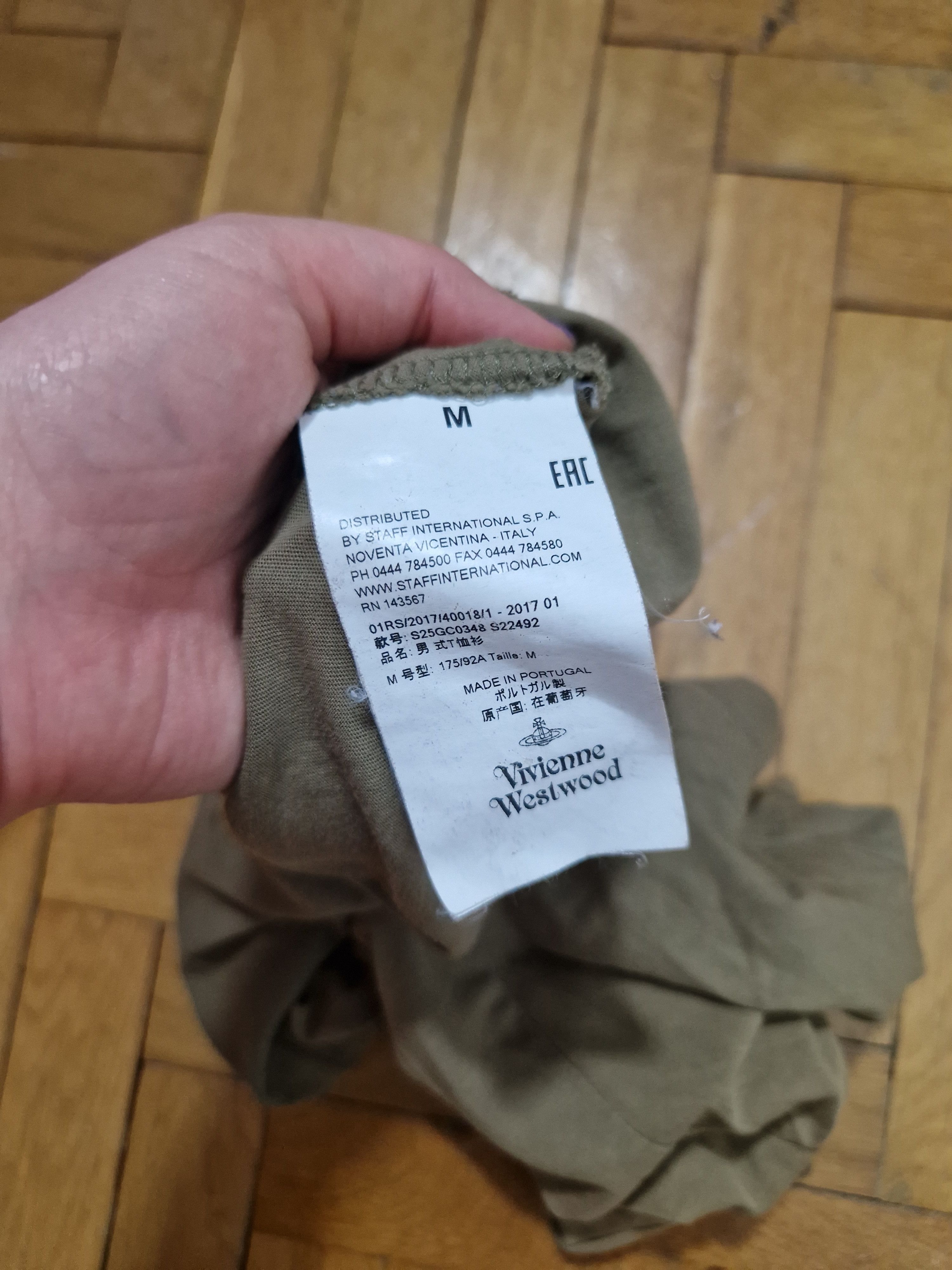 Vivienne Westwood Vivienne Westwood tee Size US M / EU 48-50 / 2 - 5 Thumbnail