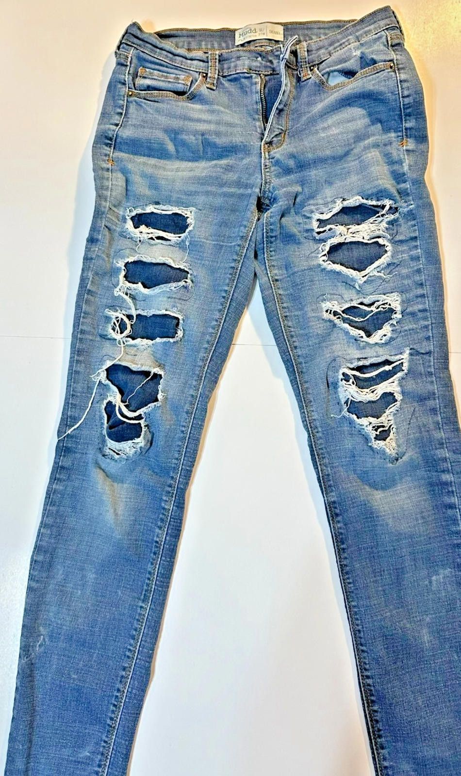 Steve Madden Mudd Women’s Skinny Jeans – Size 5 Flex Stretch - distressed Size 28" / US 6 / IT 42 - 1 Thumbnail