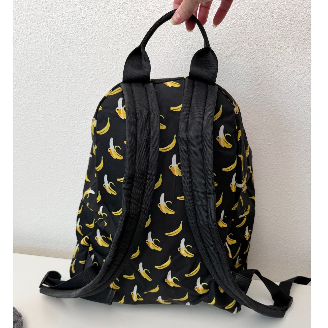 Giuseppe Zanotti Giuseppe Zanotti Banana Print Nylon Backpack Designer Luxury Size ONE SIZE - 3 Thumbnail