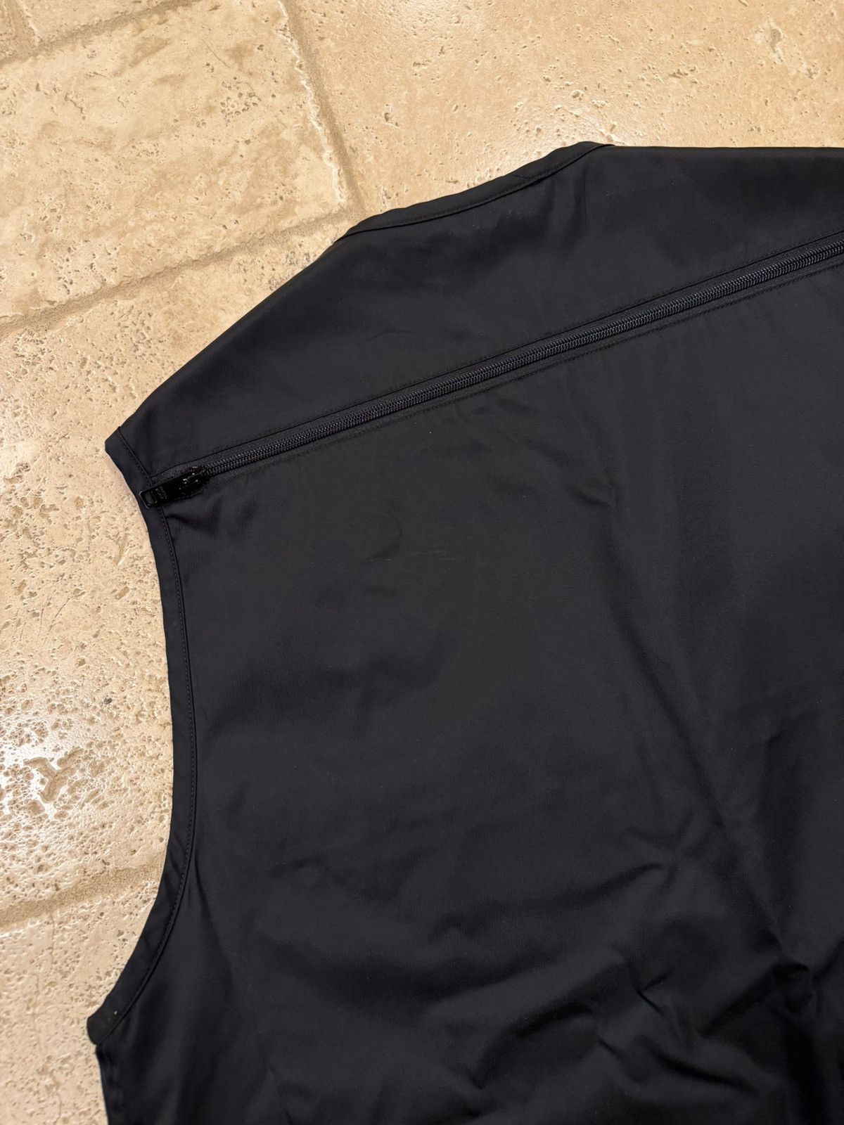Prada Prada Re-Nylon 2023 Cargo Utility Multi Pocket Black Vest Size US XXL / EU 58 / 5 - 12 Thumbnail