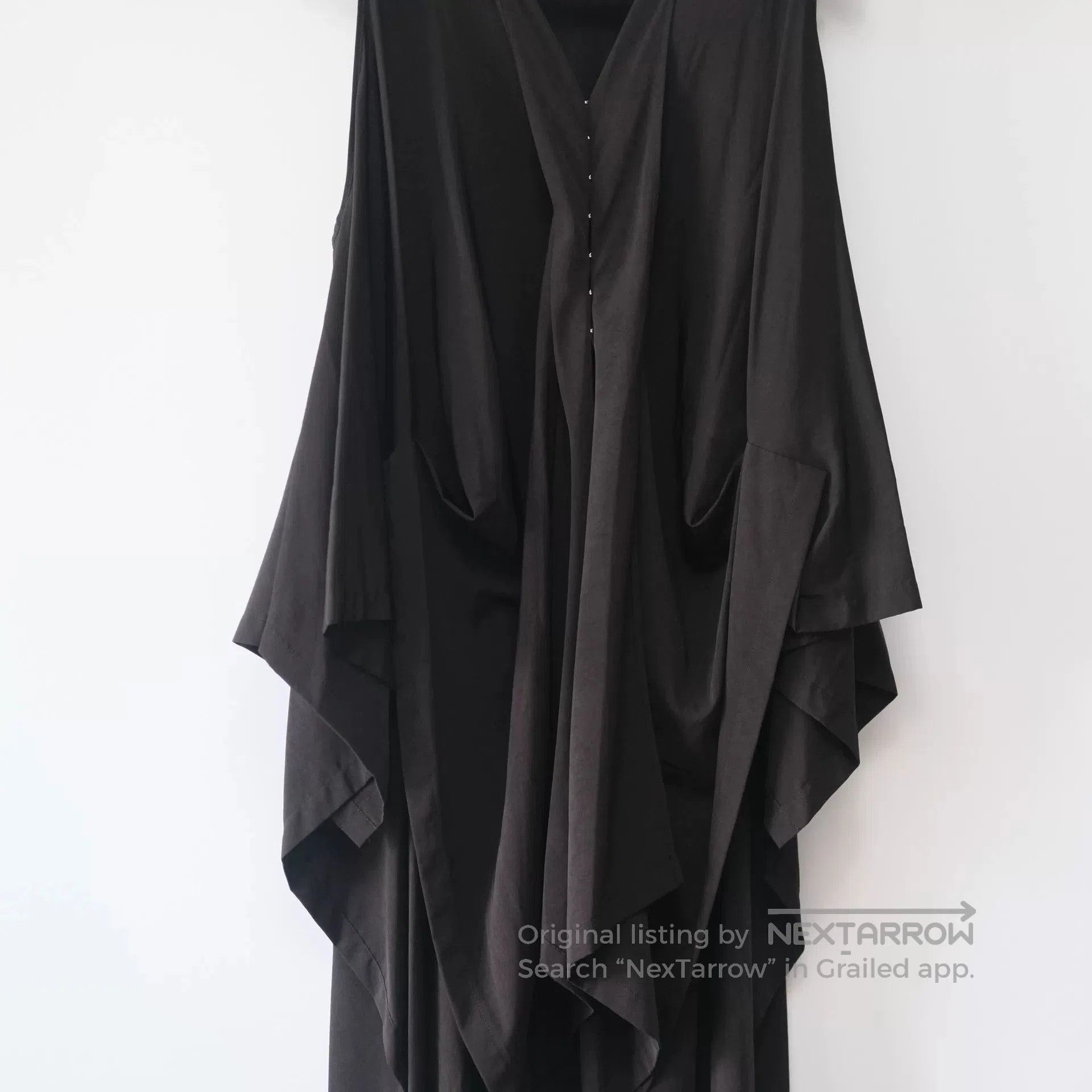 Yohji Yamamoto Yohji Yamamoto Women’s Black Cardigan Jacket. Size M / US 6-8 / IT 42-44 - 2 Thumbnail