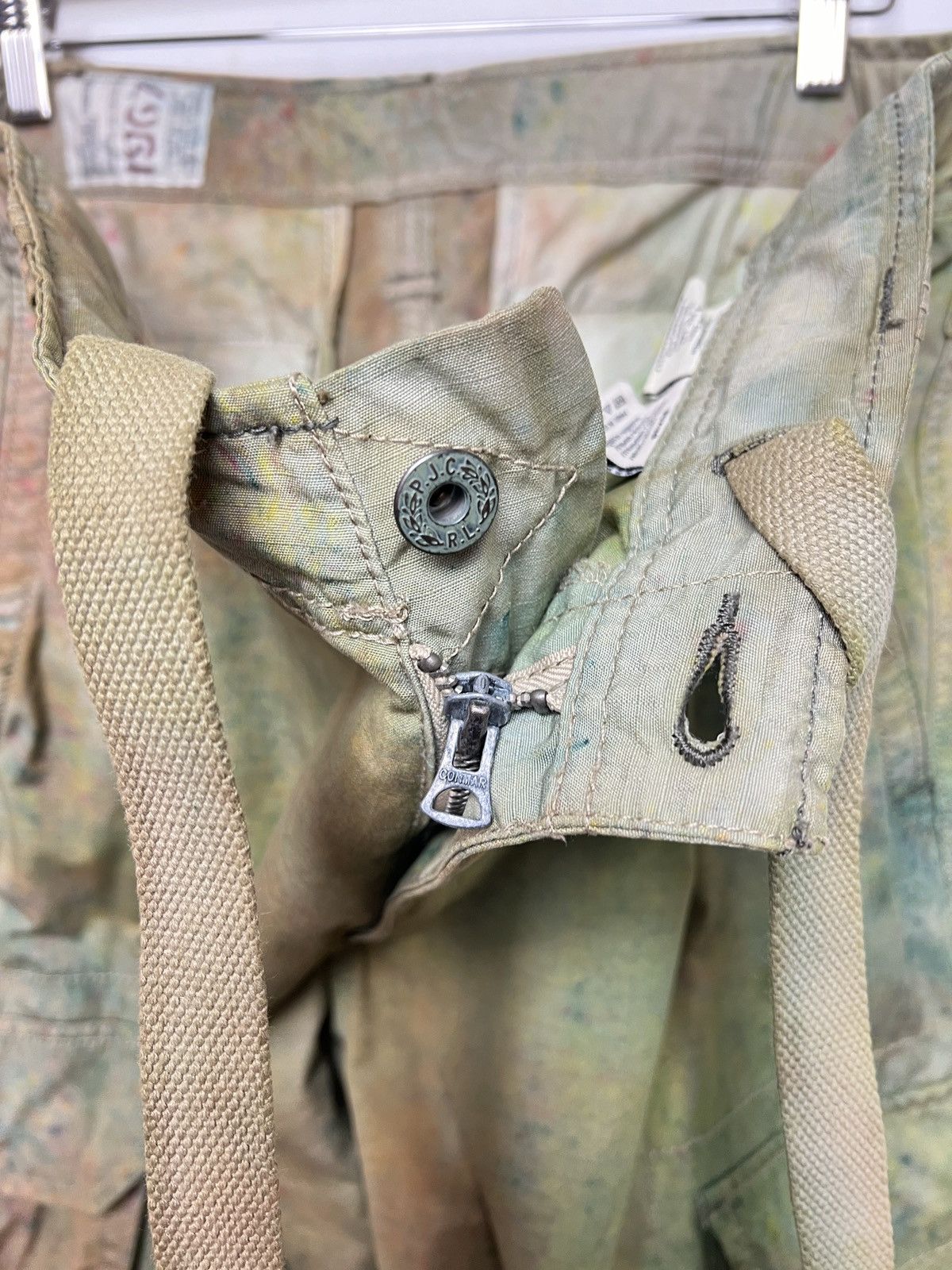 Polo Ralph Lauren ralph lauren tie dye cargo camo multipocket army pants Size US 36 / EU 52 - 17 Thumbnail