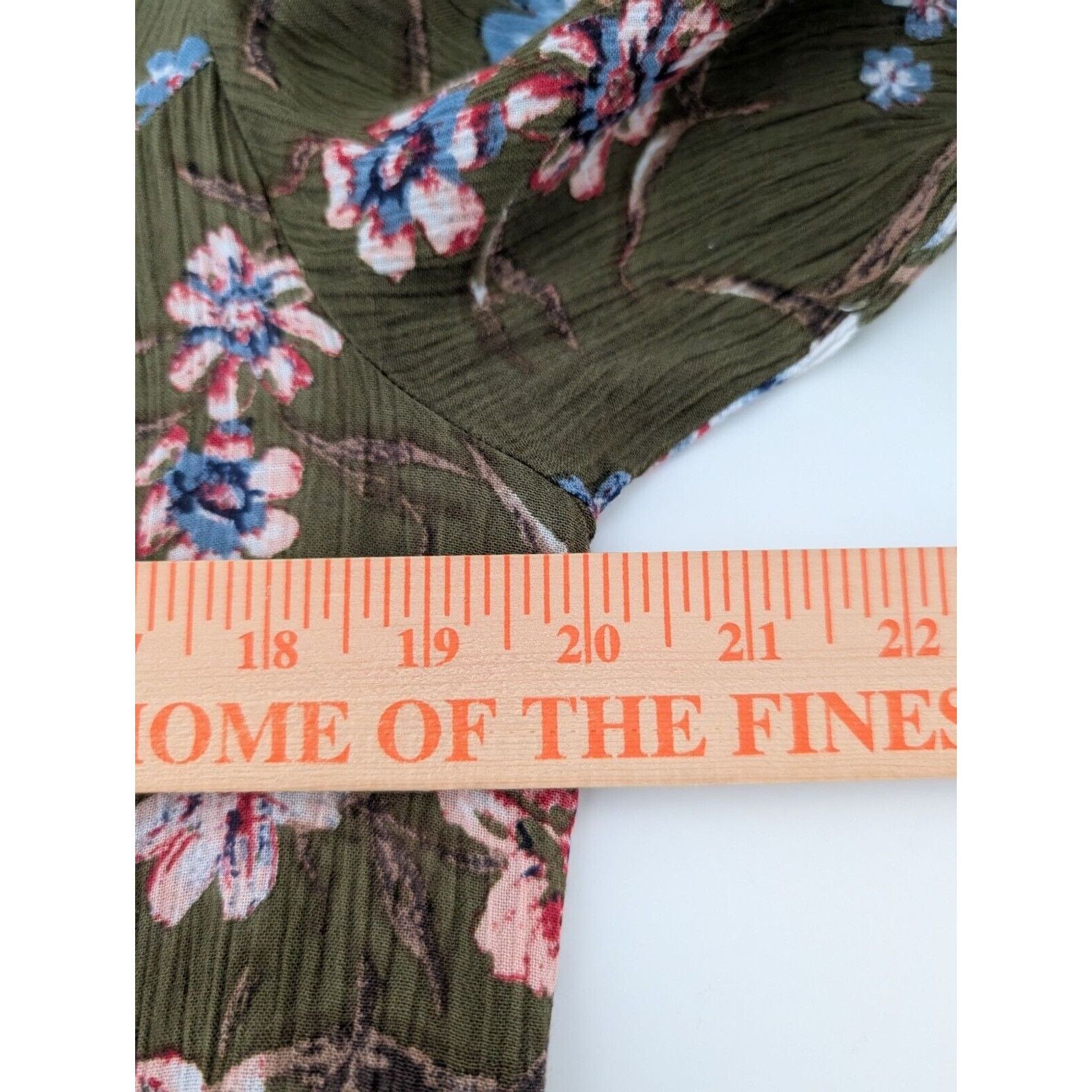 Designer Woman Within Floral Maxi Dress Womens Size 14W Green Size XL / US 12-14 / IT 48-50 - 10 Thumbnail