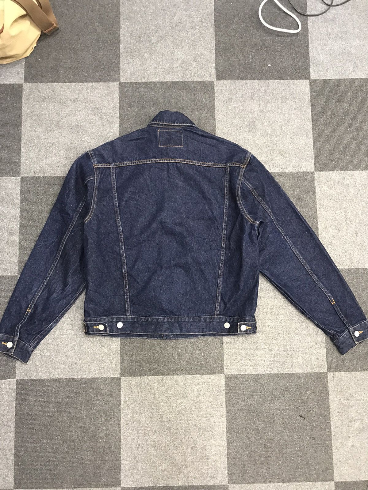 Japanese Brand MAC EYE DENIM TRUCKER jacket Size US L / EU 52-54 / 3 - 8 Thumbnail
