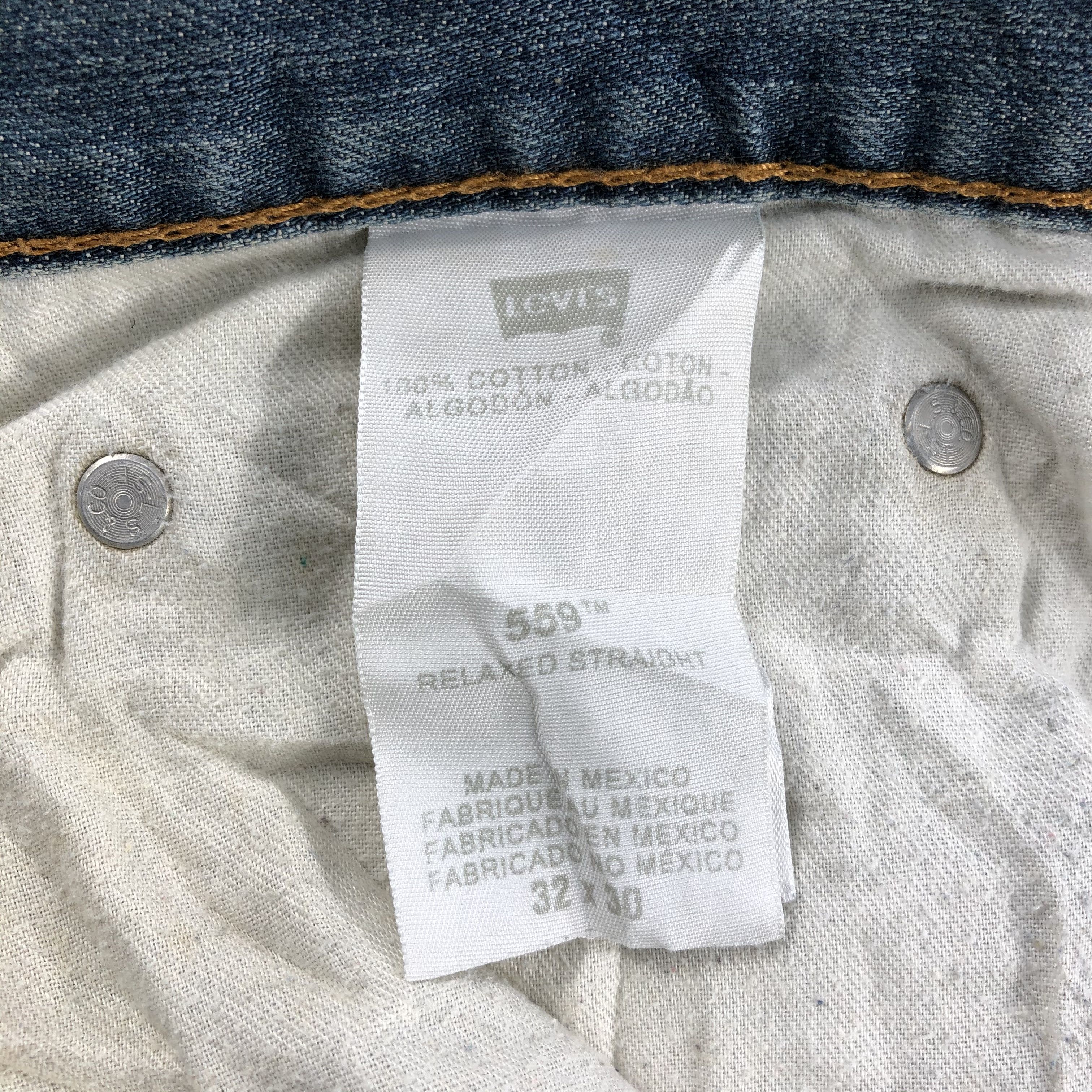Levi's × Vintage Vintage Rusty Levis 559 Jeans-JM726 Size US 34 / EU 50 - 9 Thumbnail