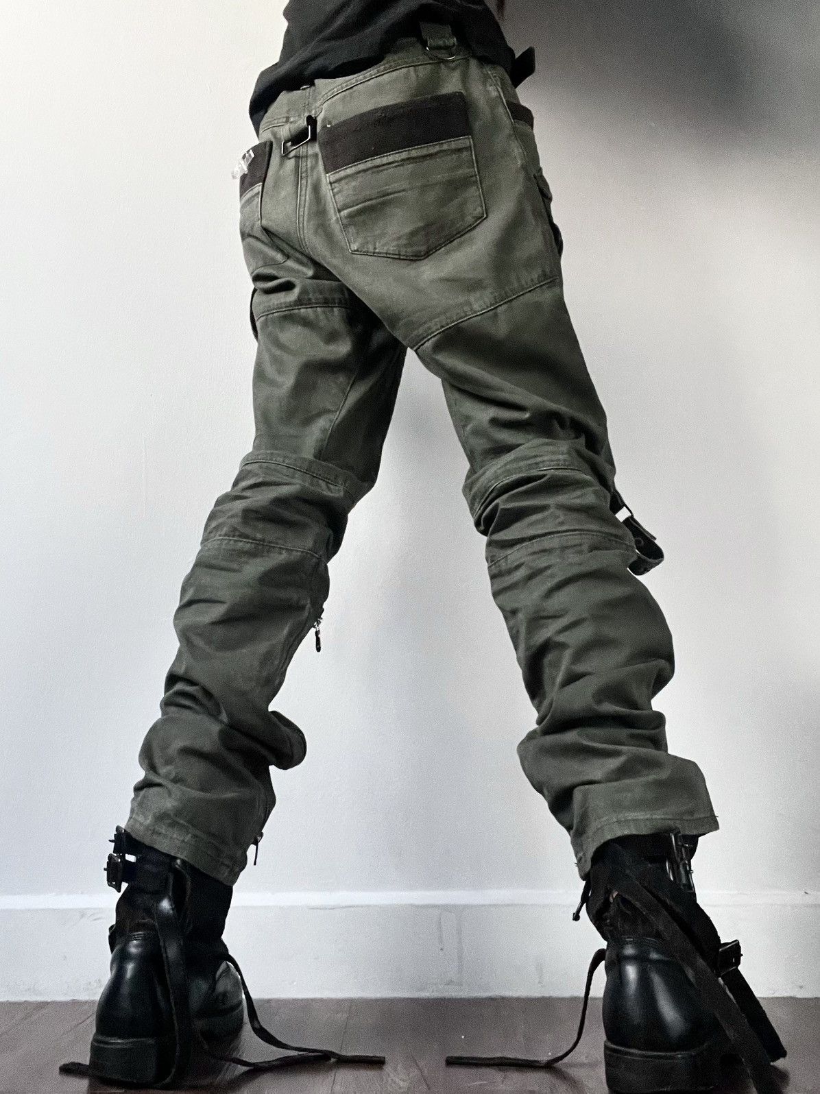 PPFM PPFM Multi Zipped Cargo Pants Size US 32 / EU 48 - 4 Thumbnail