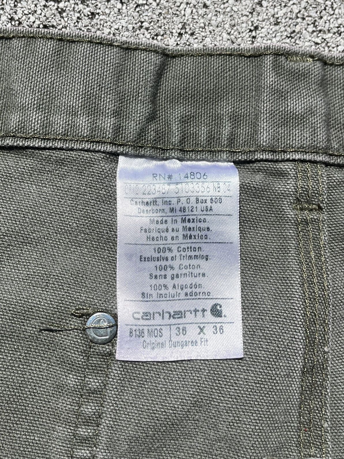 Carhartt Carhartt Double Knee Carpenter Pants Size US 36 / EU 52 - 6 Thumbnail