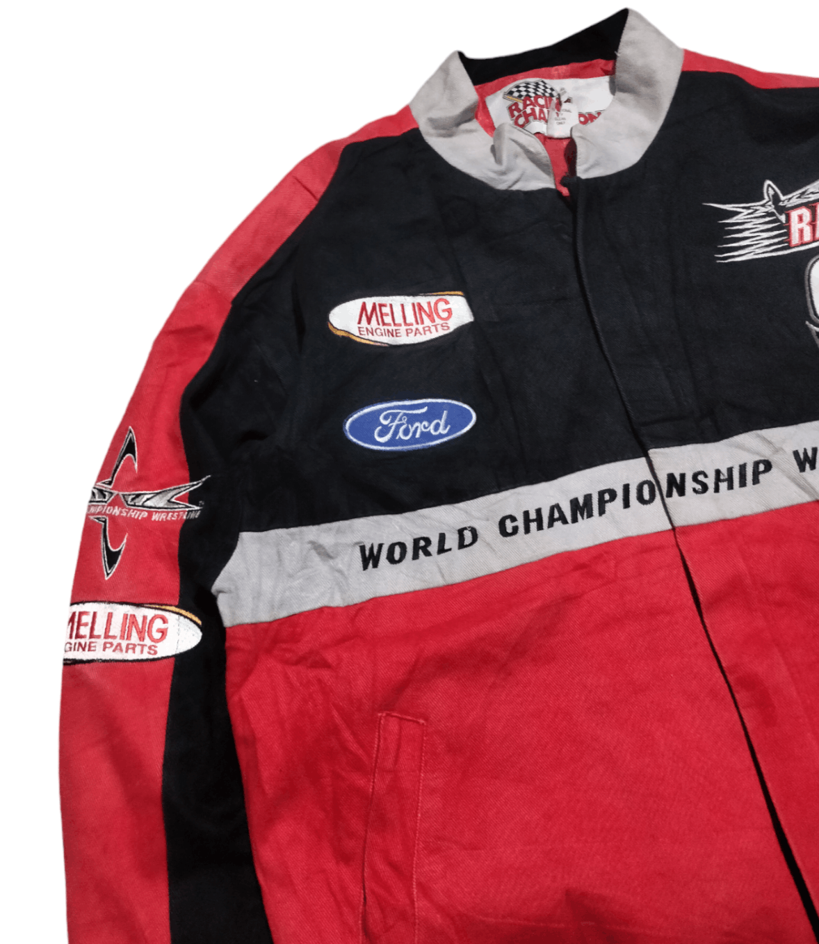 NASCAR RARE🔥 Vintage WCW Nascar Jacket Size US M / EU 48-50 / 2 - 14 Thumbnail