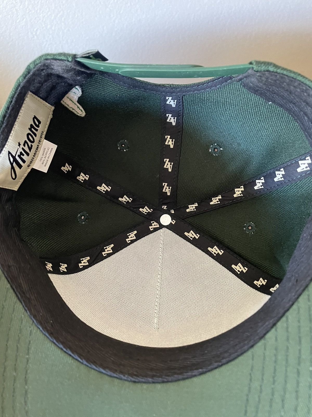 Rhude Rhuigi Villaseñor x Arizona Coyotes hockey green “A” hat Size ONE SIZE - 6 Thumbnail