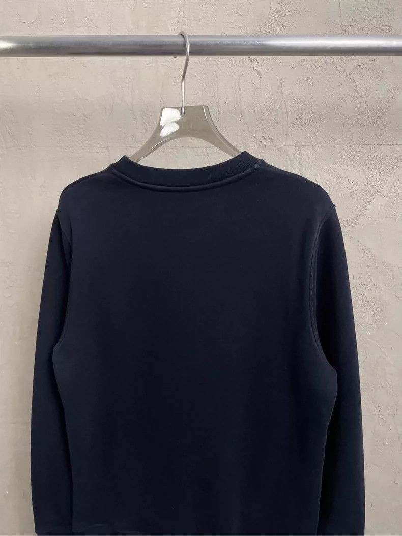 Loewe loewe Black embroidered logo round-neck sweatshirt 2506-Nex Size US S / EU 44-46 / 1 - 3 Thumbnail