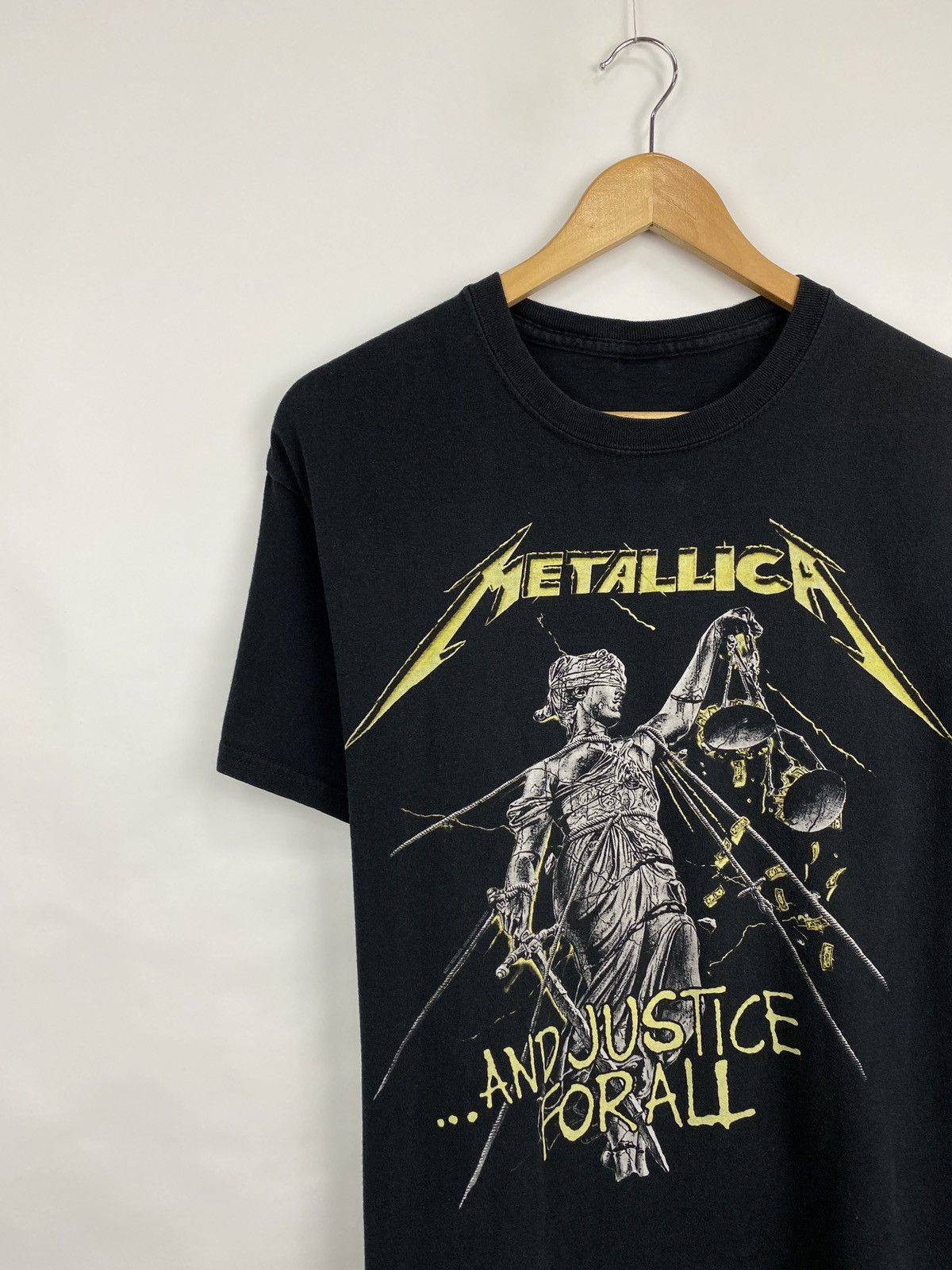 Metallica Vintage Y2K Metallica And Justice For All Rock Band T-Shirt Size US M / EU 48-50 / 2 - 2 Thumbnail