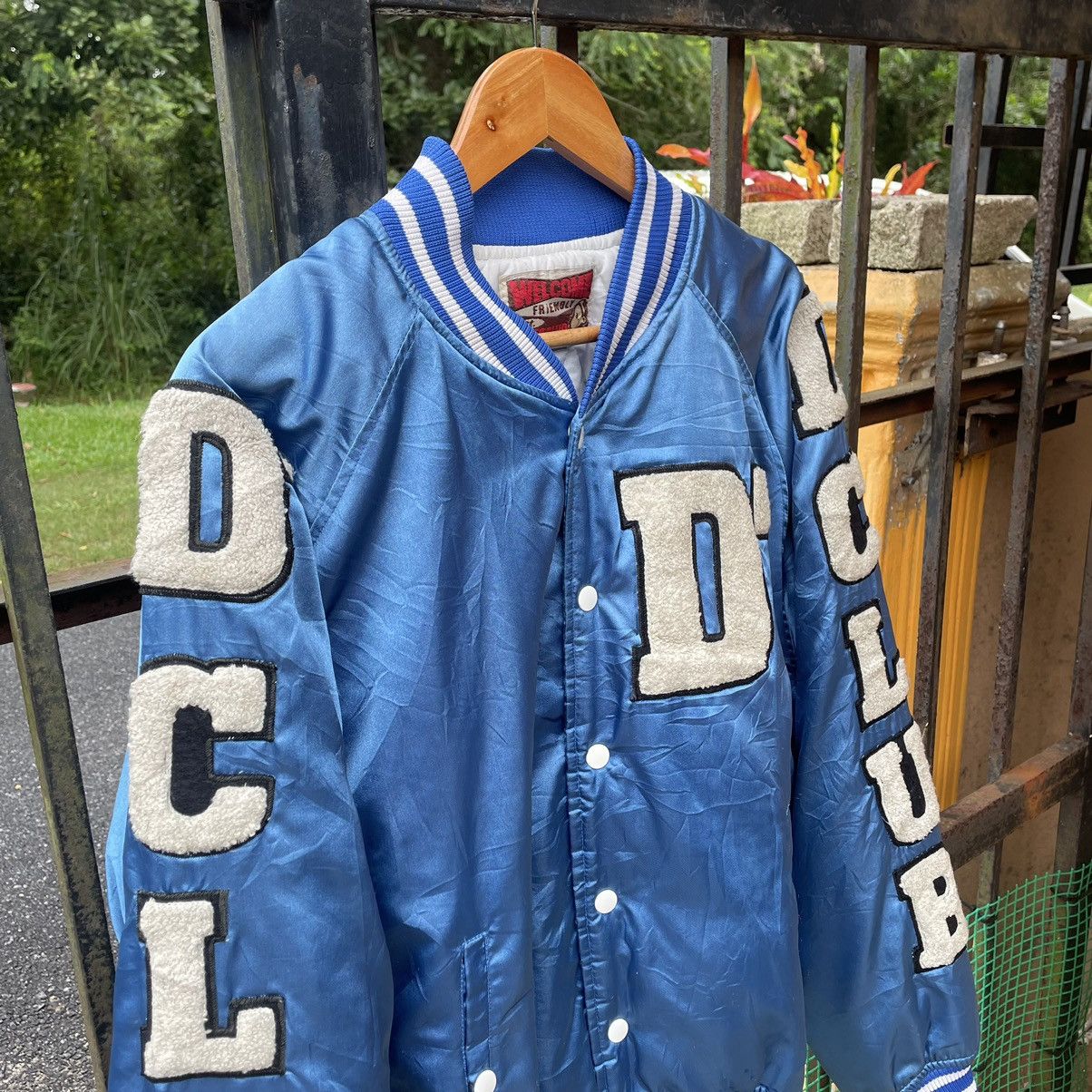 Japanese Brand × Vintage 🔥🔥🇯🇵Vintage D Lite Big Logo Snap Buttons Light Varsity Jacket Size US L / EU 52-54 / 3 - 6 Thumbnail