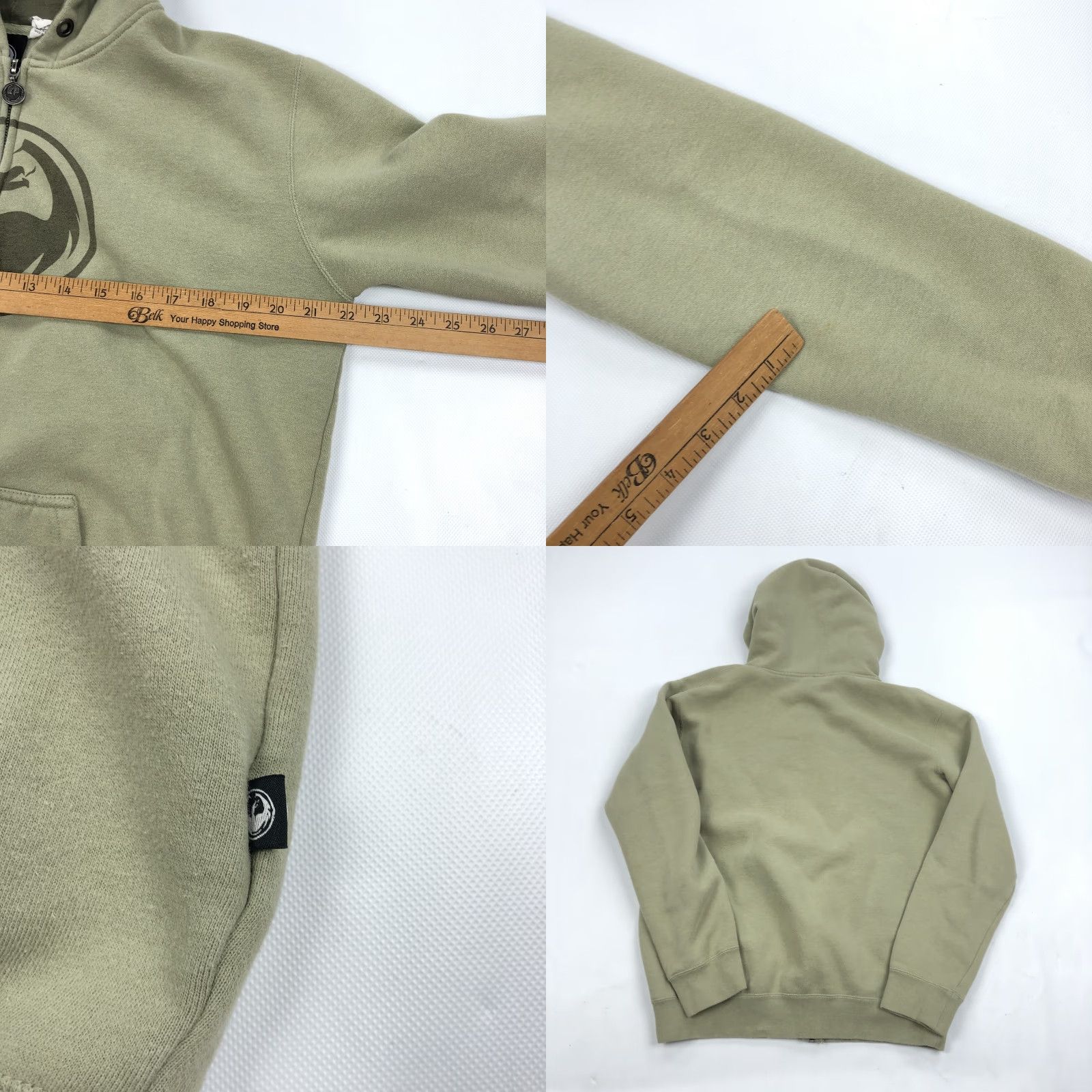 Vintage Dragon Alliance Hoodie Full Zip Mens M Sage Green Vintage Size US M / EU 48-50 / 2 - 8 Thumbnail
