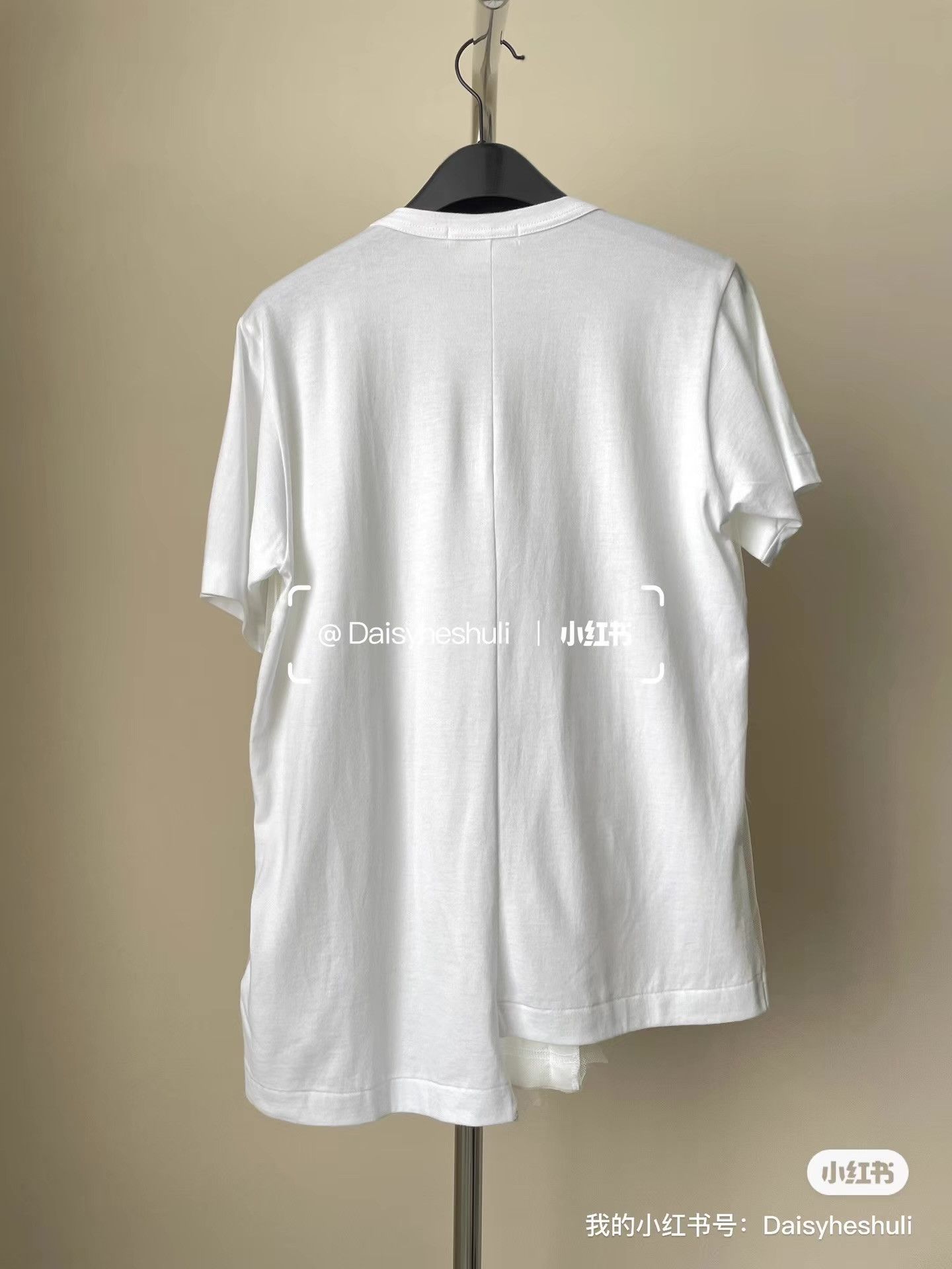 Comme des Garcons Comme des Garçons Spliced Short Sleeve T-shirt Ｑ24 Size S / US 4 / IT 40 - 4 Thumbnail