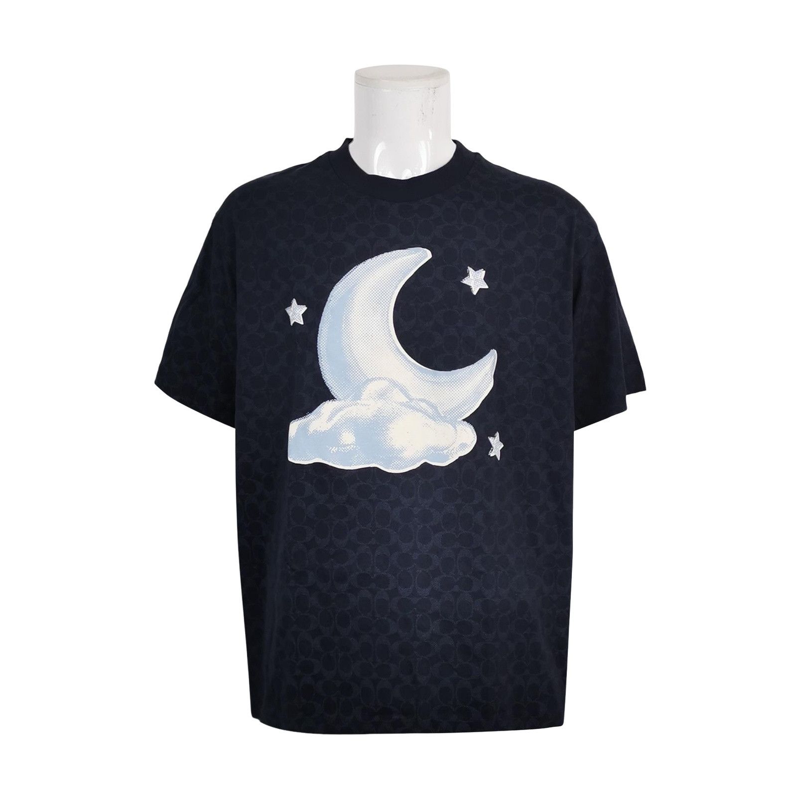Coach Coach Navy Moon Graphic T-Shirt Size L Size US L / EU 52-54 / 3 - 1 Thumbnail