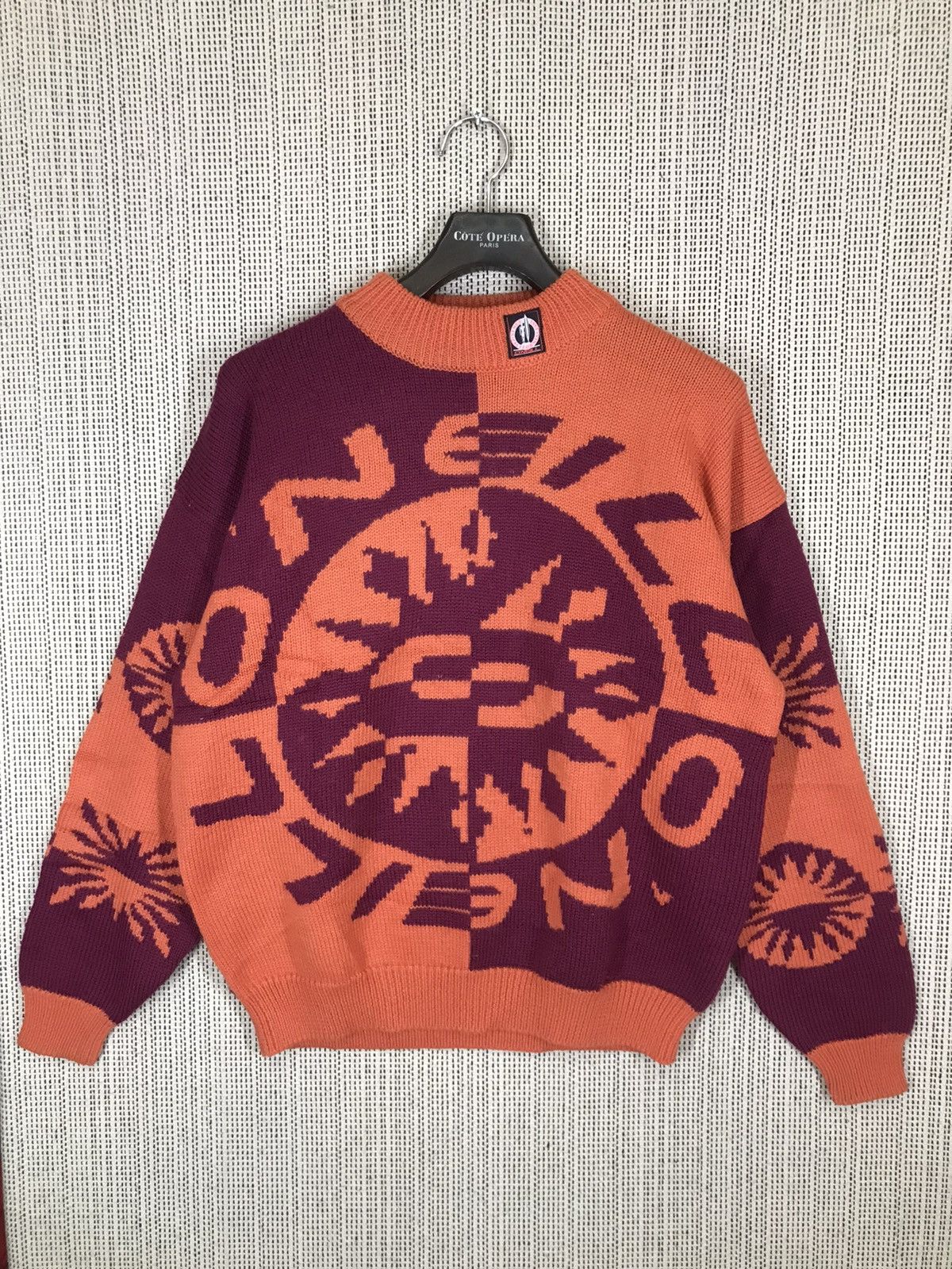 ‼️VINTAGE ONEILL KNIT SWEATER SPELLOUT VERY RARE‼️