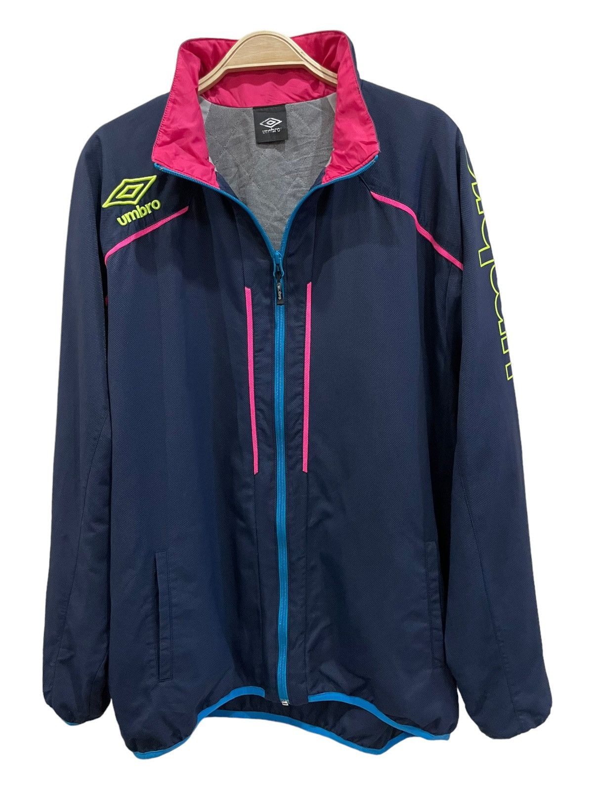Descente × Umbro × Vintage Vintage Umbro Descente Zipped Track Top Jacket Size US M / EU 48-50 / 2 - 7 Thumbnail