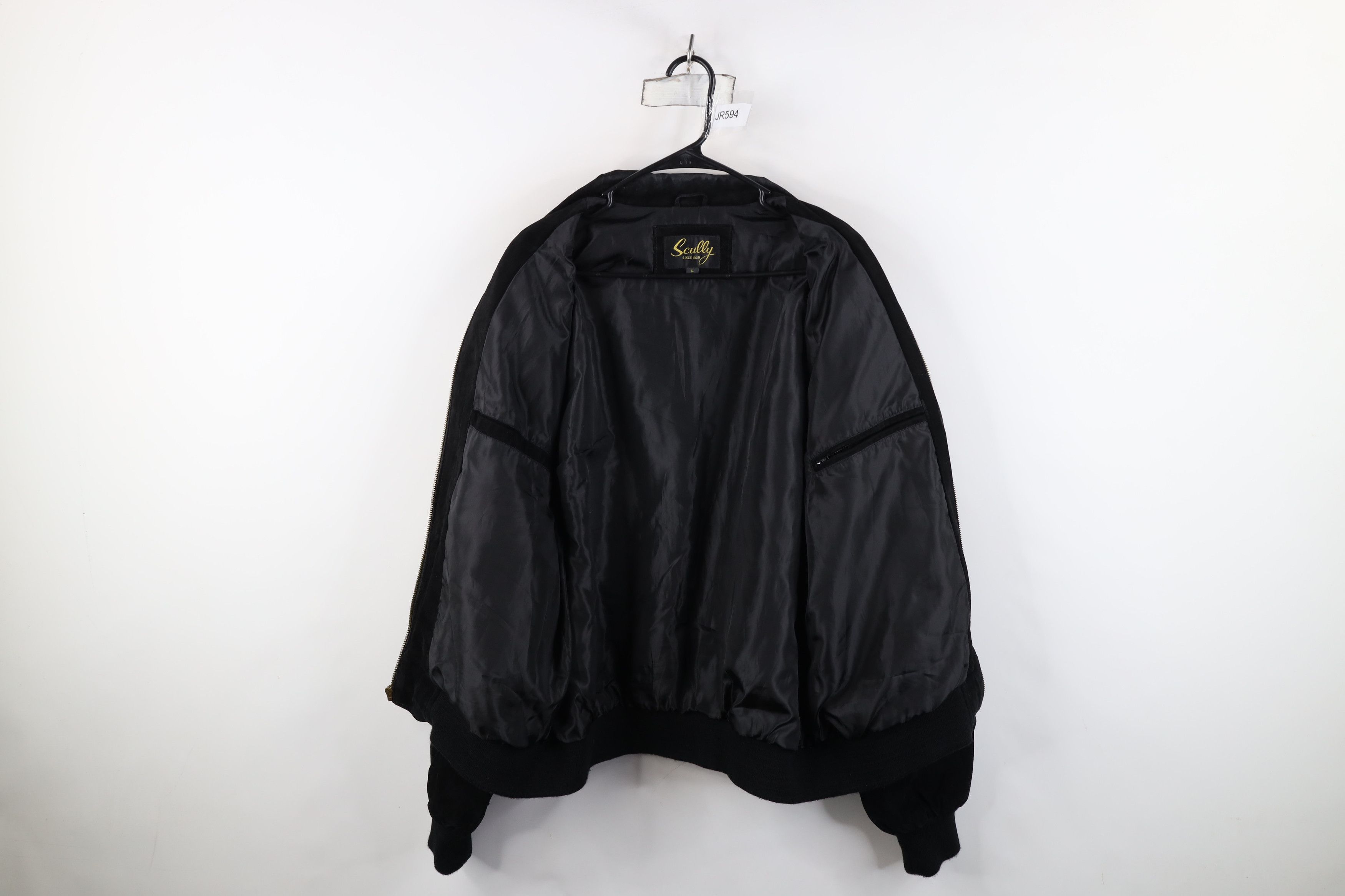 Scully Vintage 90s Scully Western Suede Leather Bomber Jacket Size US L / EU 52-54 / 3 - 11 Thumbnail