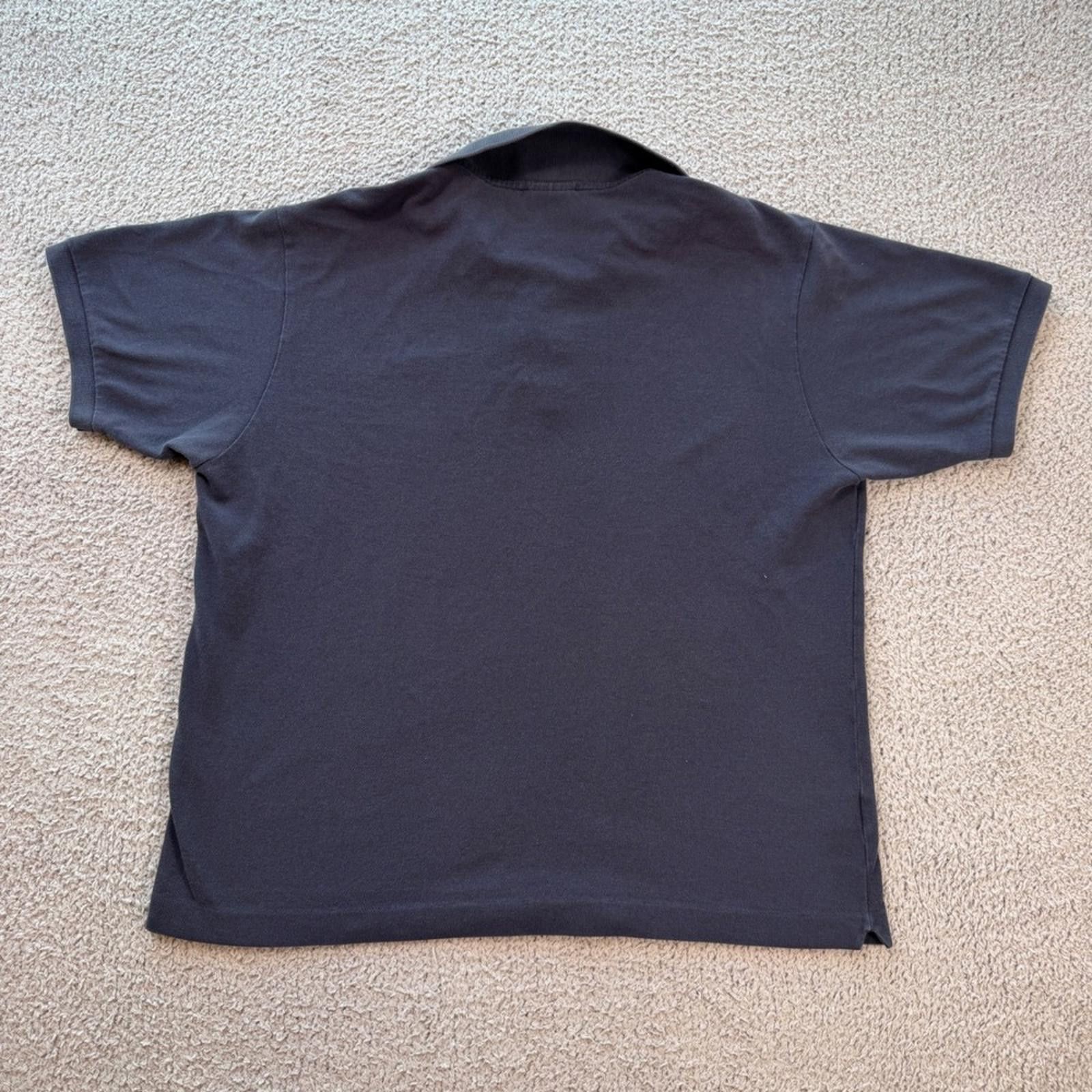 Lacoste Lacoste Mens Navy Blue Pique Cotton Polo Shirt 6 XL Size US XL / EU 56 / 4 - 3 Thumbnail