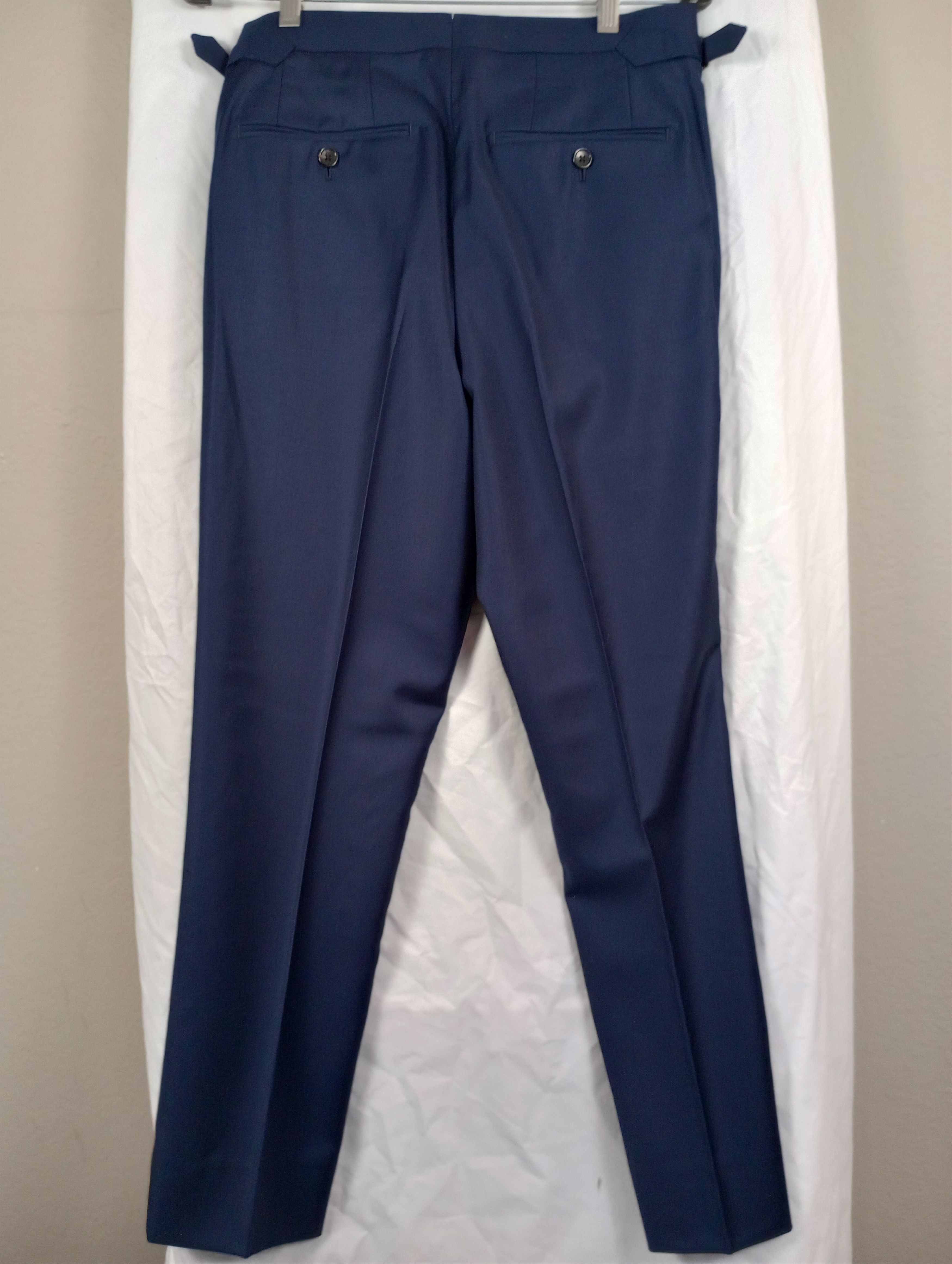 Spier & Mackay Spier And Mackay Slim Trouser W30 - Bright Navy - Side Tabs Size 36R - 7 Thumbnail