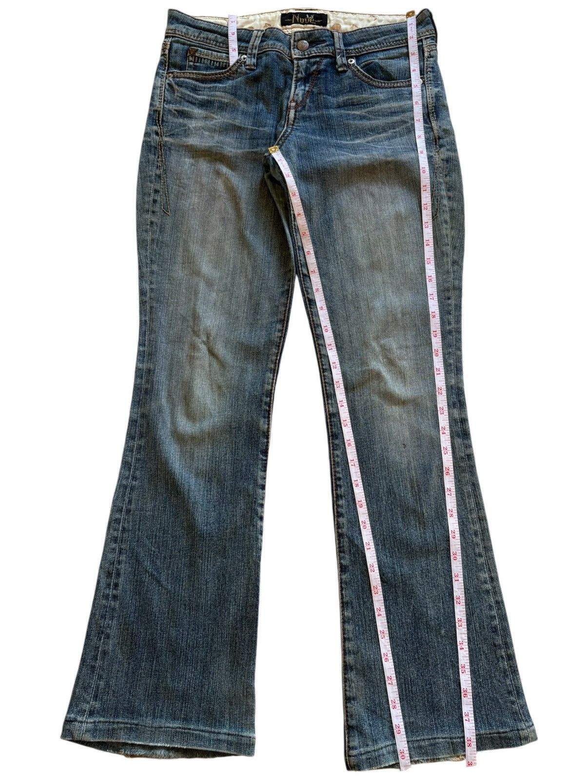 Japanese Brand SALES🔥Vintage Japanese Mud Wash Distressed Flare Jeans Size 30" / US 8 / IT 44 - 13 Thumbnail