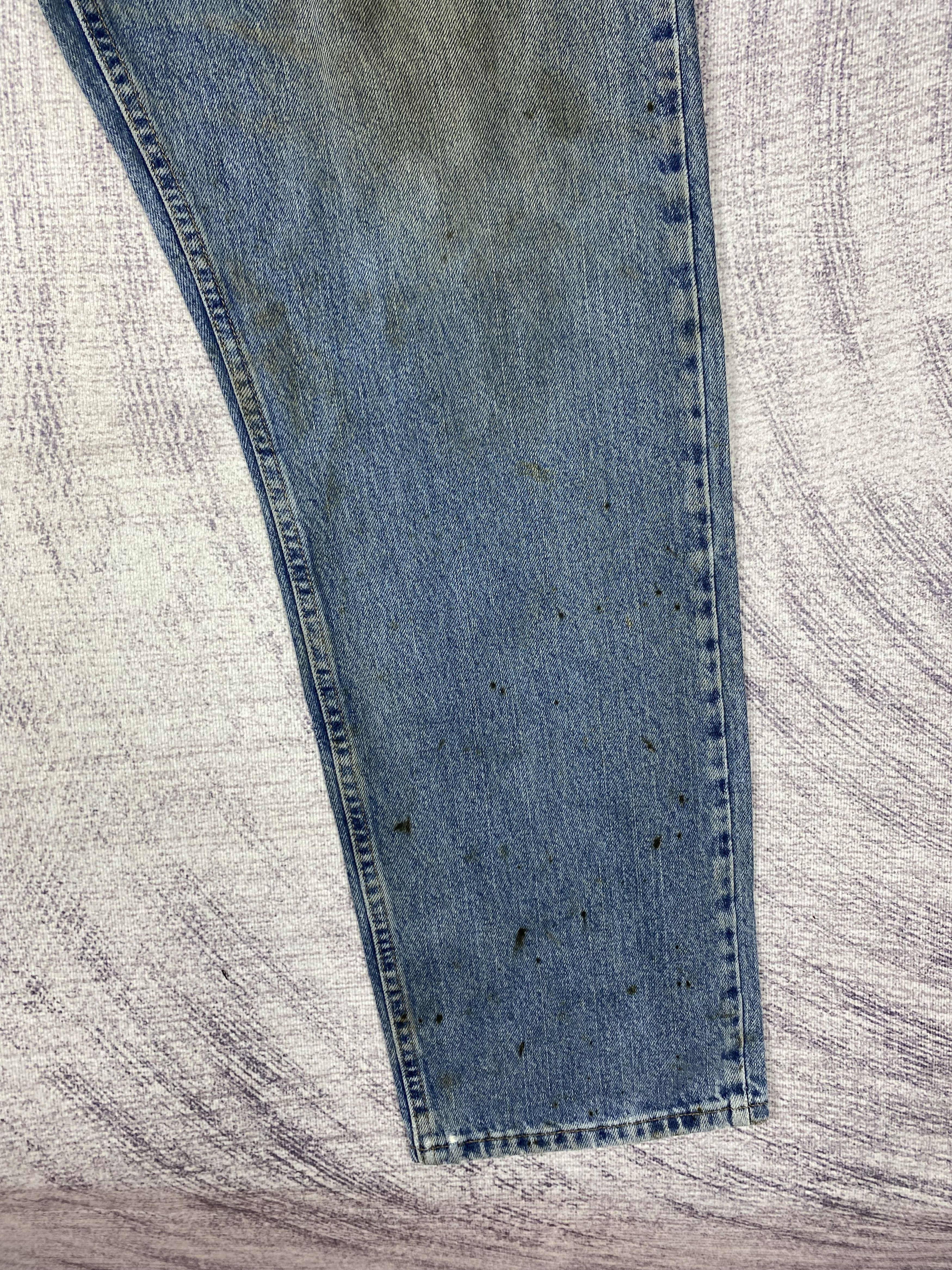 Wrangler Vintage Wrangler Distressed Blue Denim Jeans P0486 Size US 38 / EU 54 - 5 Thumbnail
