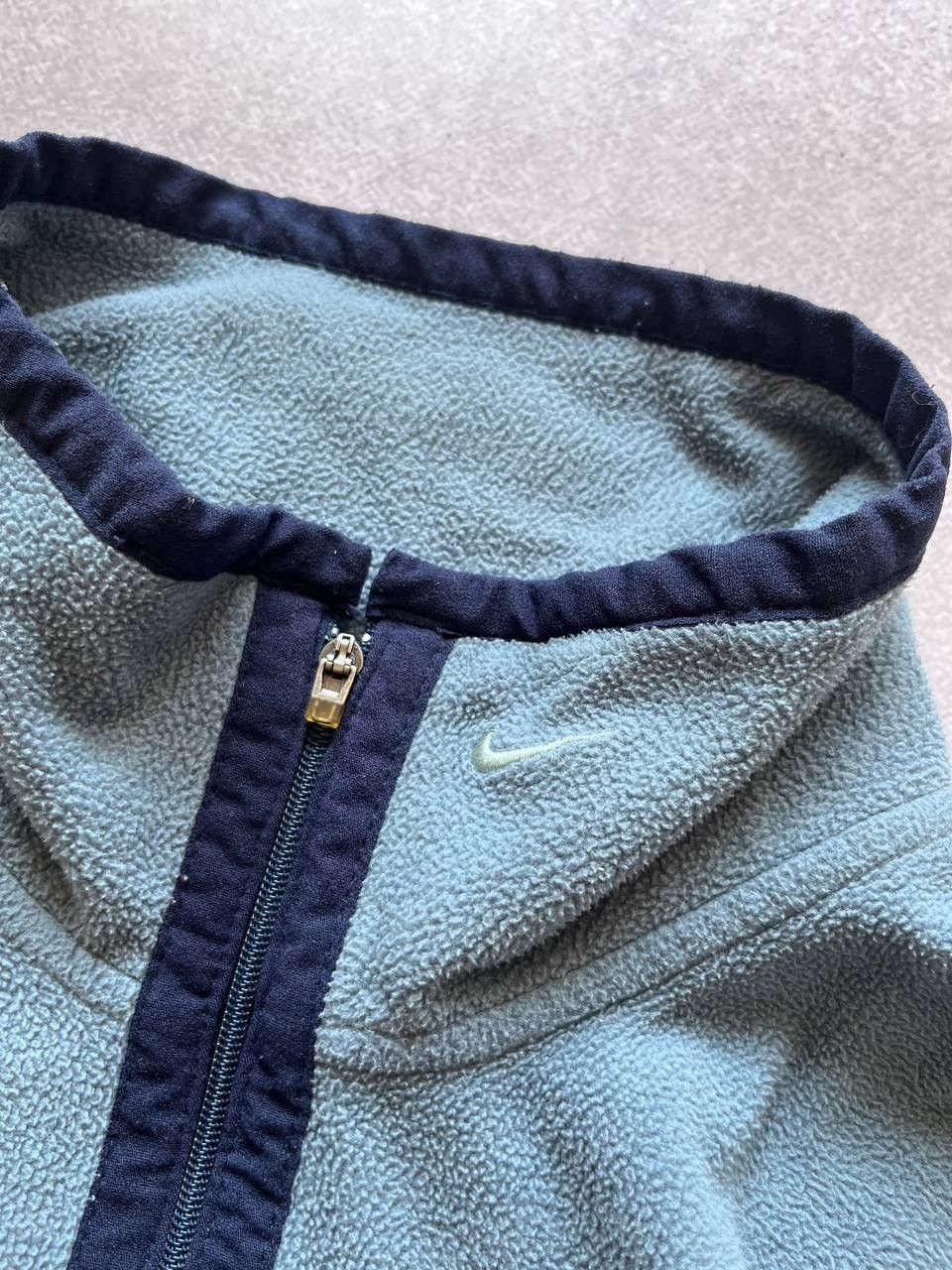 Nike × Vintage Vintage Nike 1/3 Swoosh Fleece Sherpa M Size US M / EU 48-50 / 2 - 4 Thumbnail