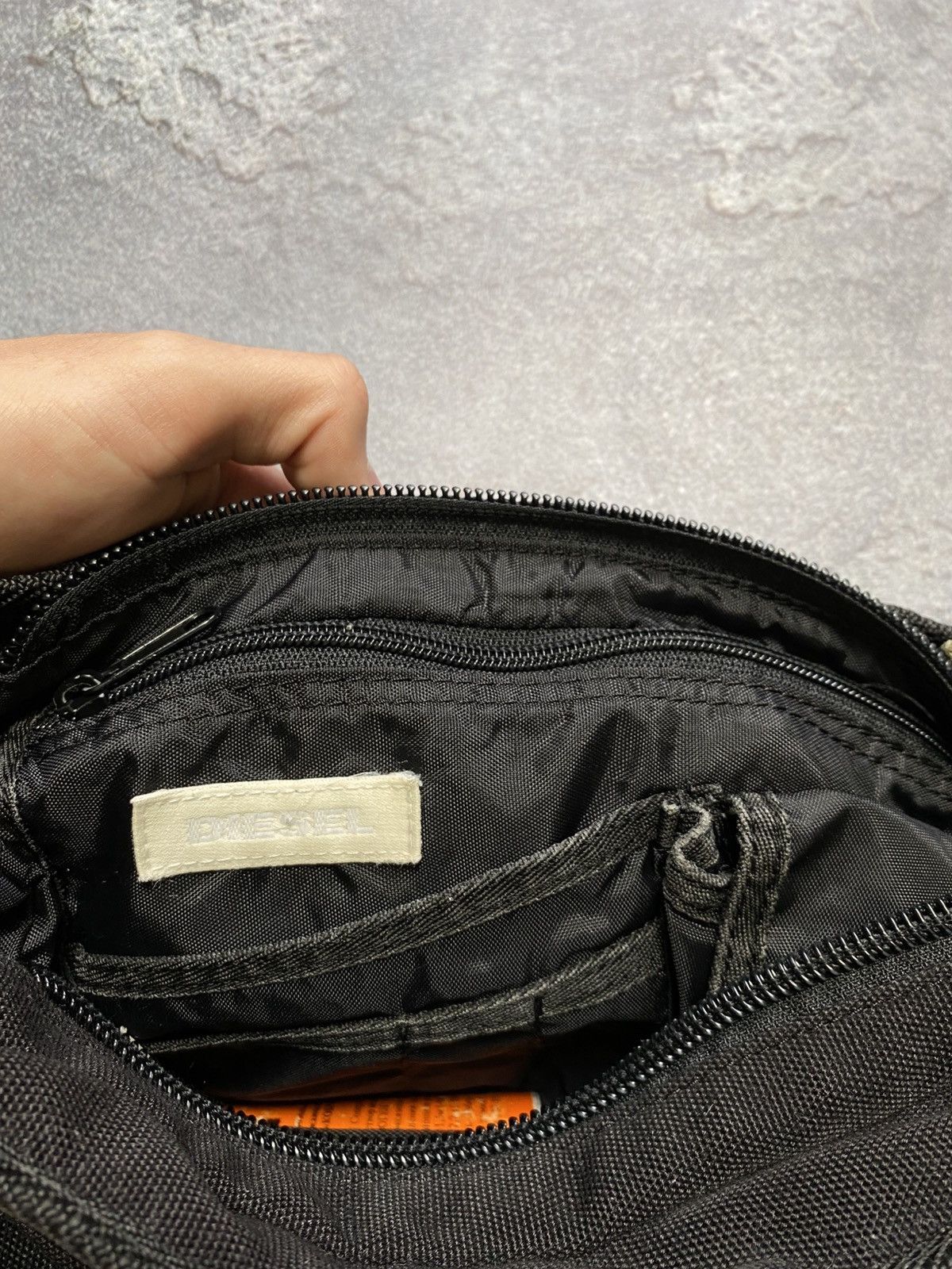 Diesel Diesel bag vintage black mens y2k Size ONE SIZE - 9 Thumbnail