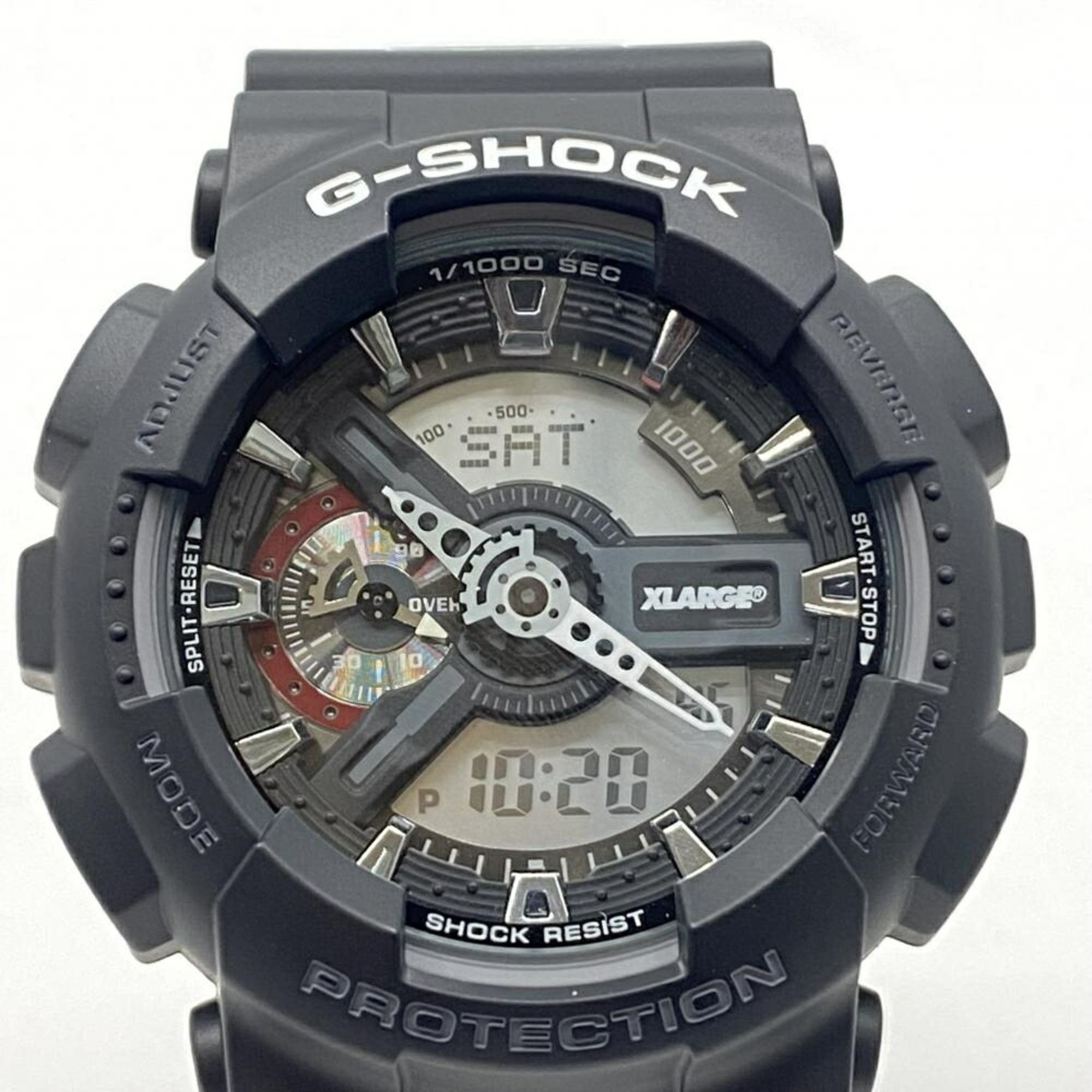 Casio Casio G-SHOCK x X-LARGE GA-110 20th Anniversary G-Shock Extra Large Black Size ONE SIZE - 1 Thumbnail