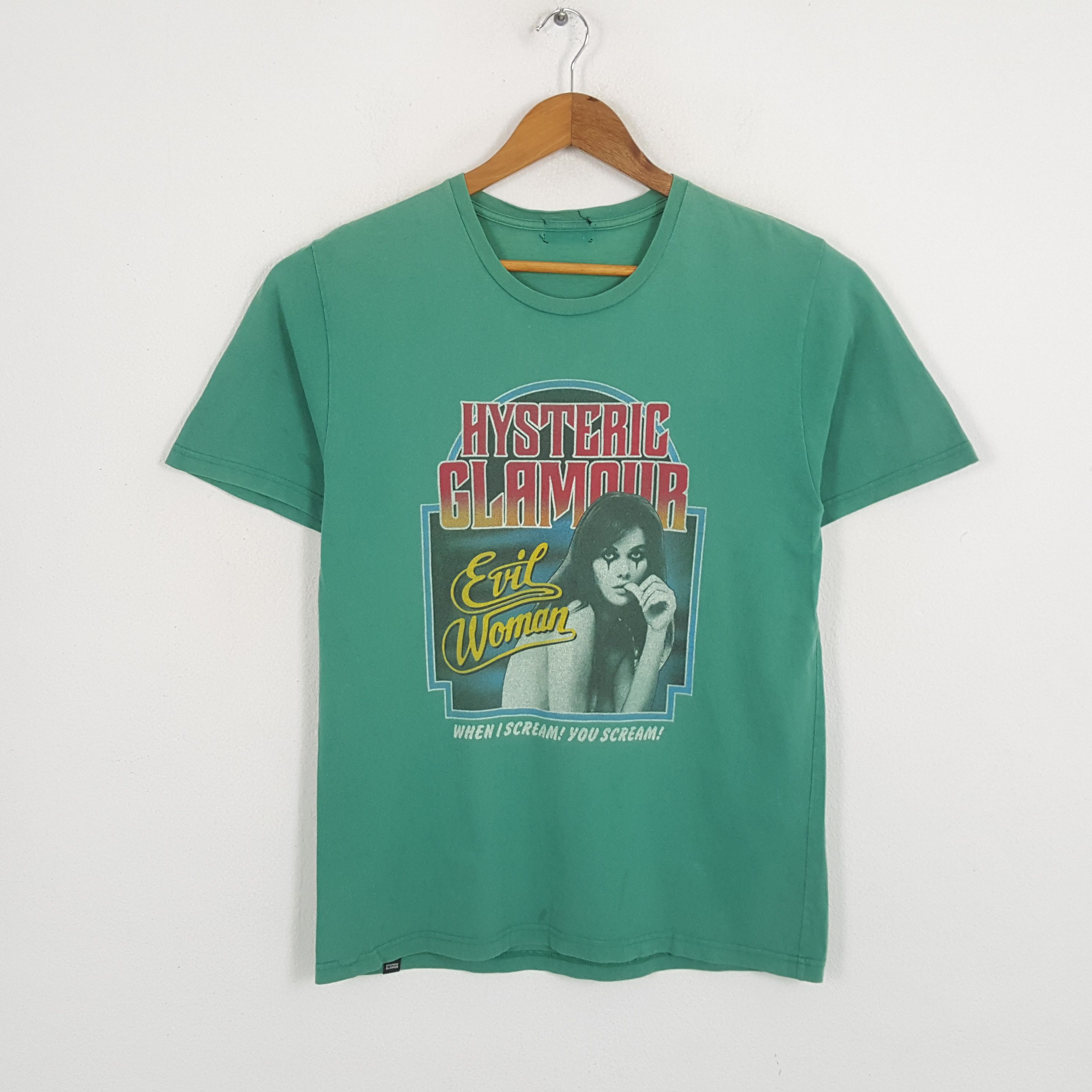 Hysteric Glamour × Japanese Brand × Vintage Vintage HYSTERIC GLAMOUR Japanese Fashion Brand T-Shirts Size US M / EU 48-50 / 2 - 1 Thumbnail