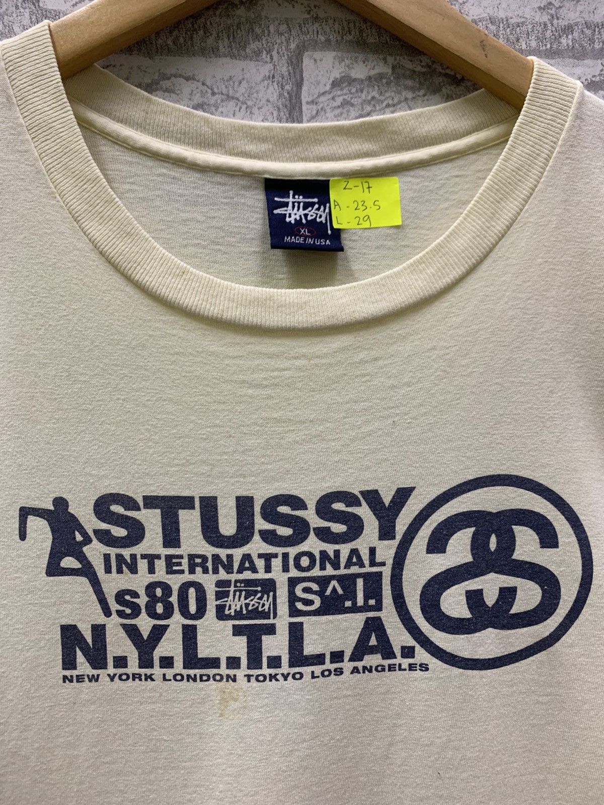 Stussy Vintage Stussy International T-shirts Size US XL / EU 56 / 4 - 3 Thumbnail
