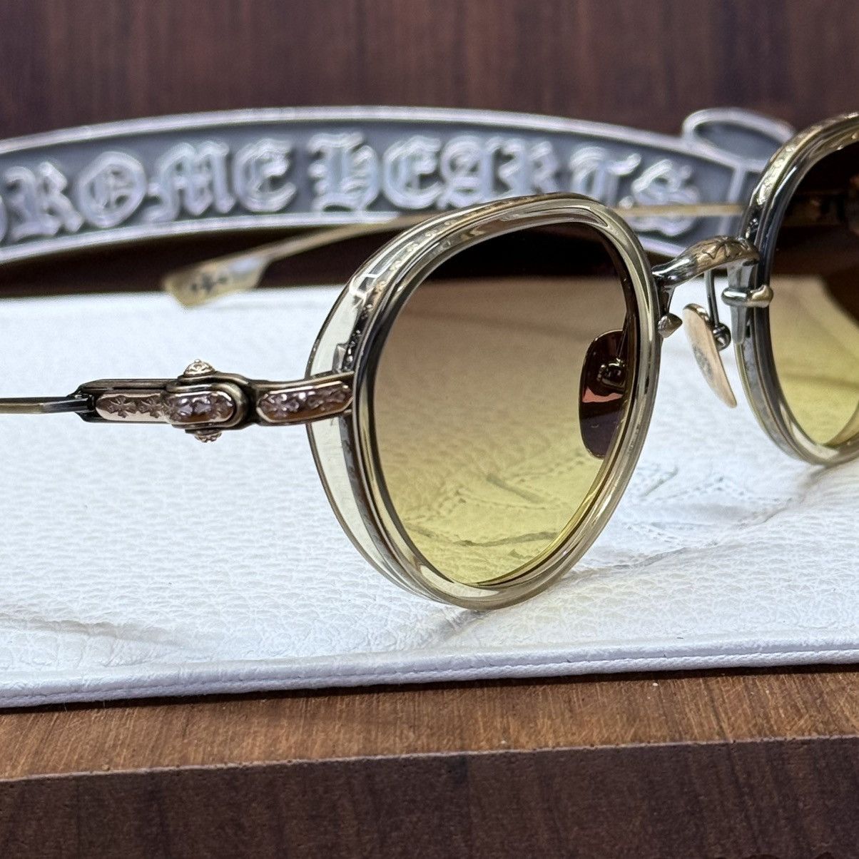 Chrome Hearts Chrome Hearts SEX-T9 Sunglasses Size ONE SIZE - 5 Thumbnail