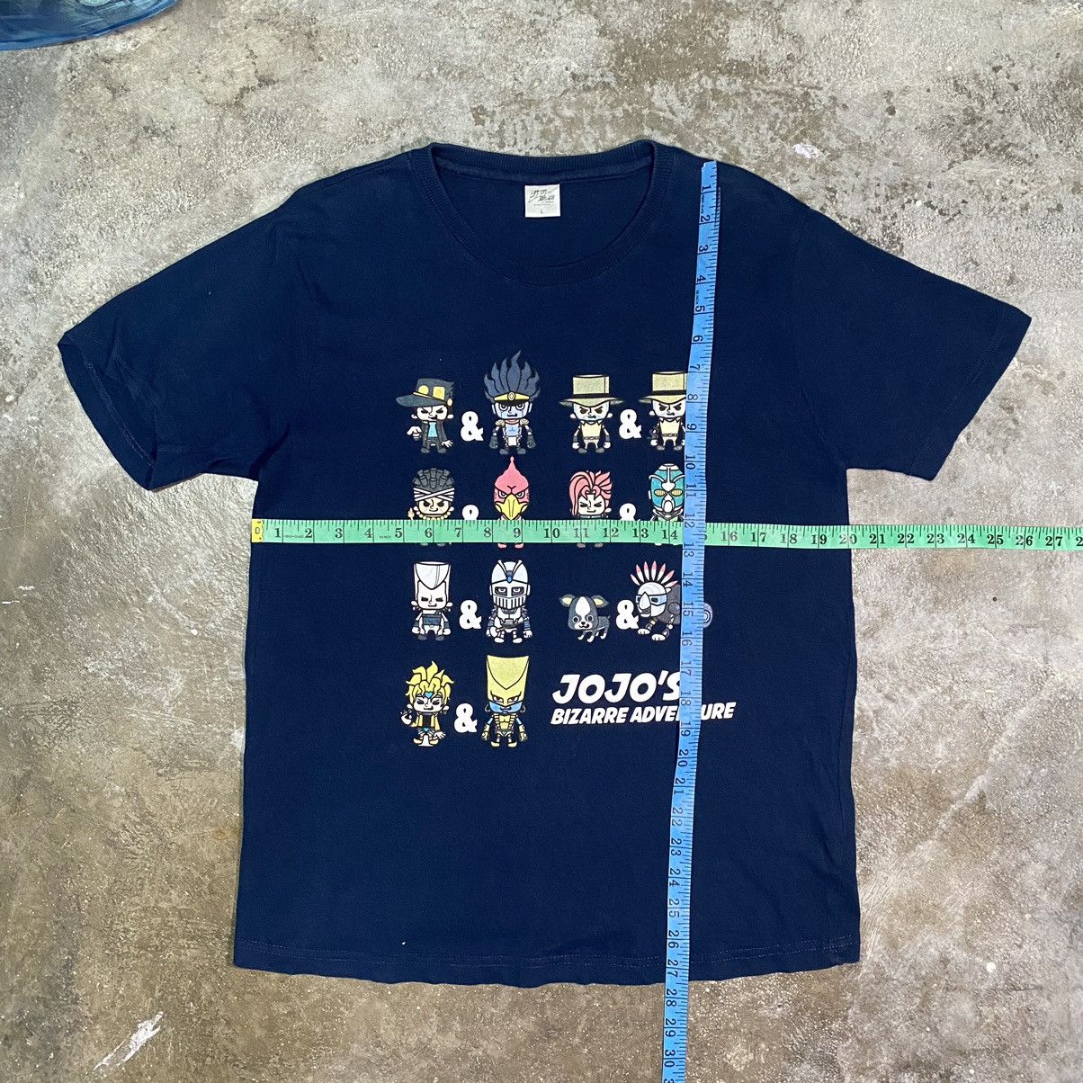 Anime JoJo’s Bizarre Adventure Chibi All Character Anime T Shirt Size US L / EU 52-54 / 3 - 12 Thumbnail