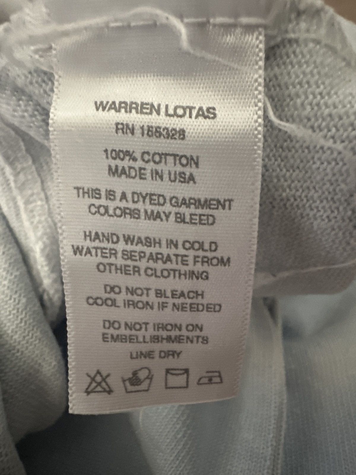 Warren Lotas Snow Blood Tie Dye T-Shirt Size Large Size US L / EU 52-54 / 3 - 6 Thumbnail