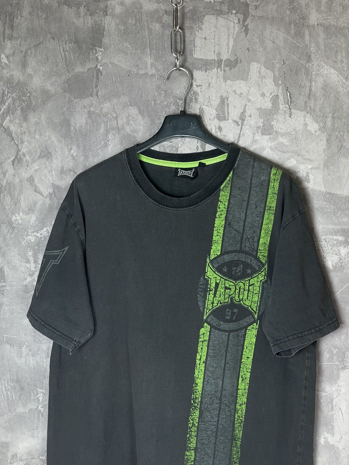 Vintage Vintage Y2K Tapout T shirt Wrestling Tribal Spellout Logo Size US XL / EU 56 / 4 - 9 Thumbnail