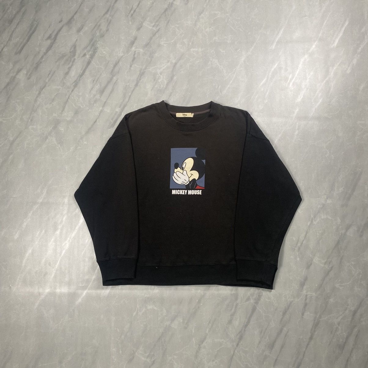Mickey Mouse Vintage Mickey Mouse Wide Boxy Crewneck Size US XL / EU 56 / 4 - 1 Thumbnail