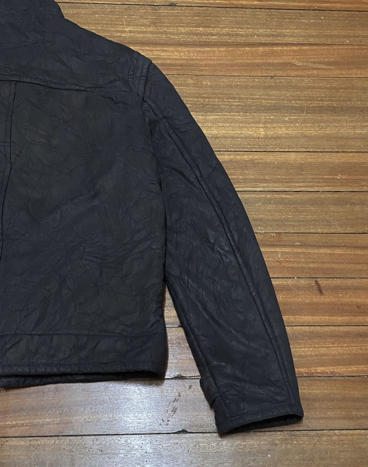 Armani Exchange × Vintage Rare Design Vintage Armani Exchange Fur Suede Jacket 2000s Size US M / EU 48-50 / 2 - 9 Thumbnail
