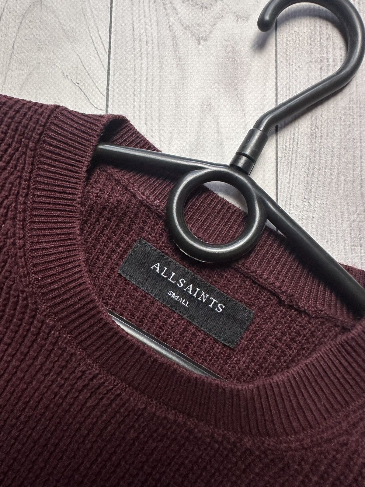 Allsaints × Vintage Vintage red Allsaints sweater size S red logo Size US S / EU 44-46 / 1 - 4 Thumbnail