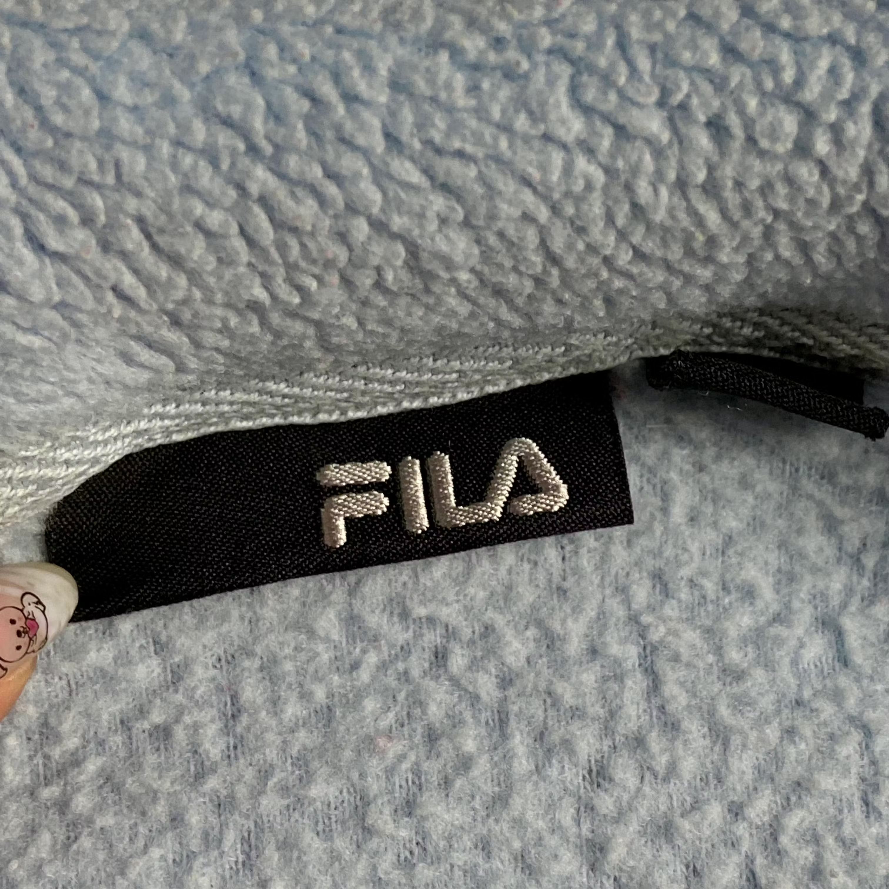 Fila × Vintage Mens Fleece Pullover Sweatshirt Fila Vintage Size M Size US M / EU 48-50 / 2 - 4 Thumbnail