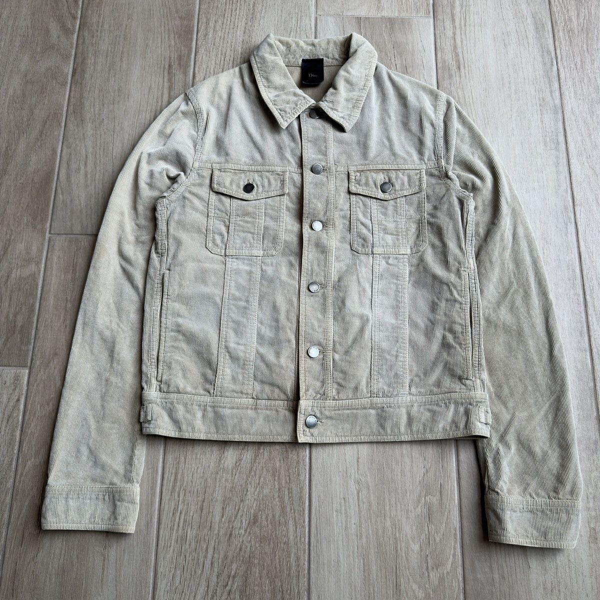 Dior Homme AW2004 "Victim Of The Crime" Corduroy Jacket Size US M / EU 48-50 / 2 - 1 Thumbnail