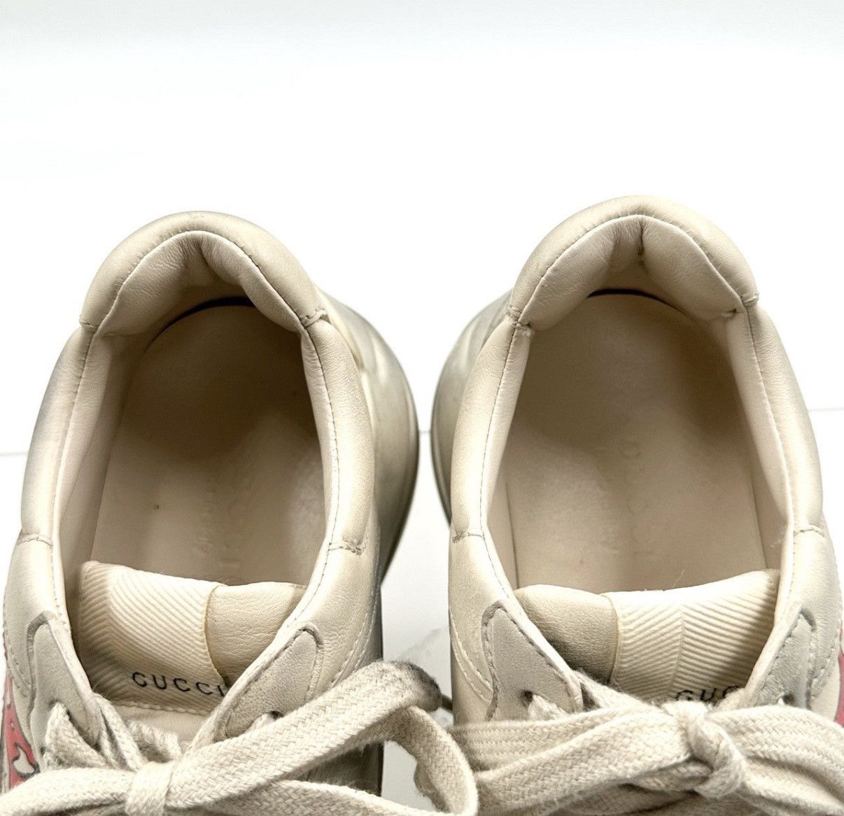 Gucci Gucci/Vintage Lip Print Dad Sneakers K12 Size US 5 / IT 35 - 5 Thumbnail