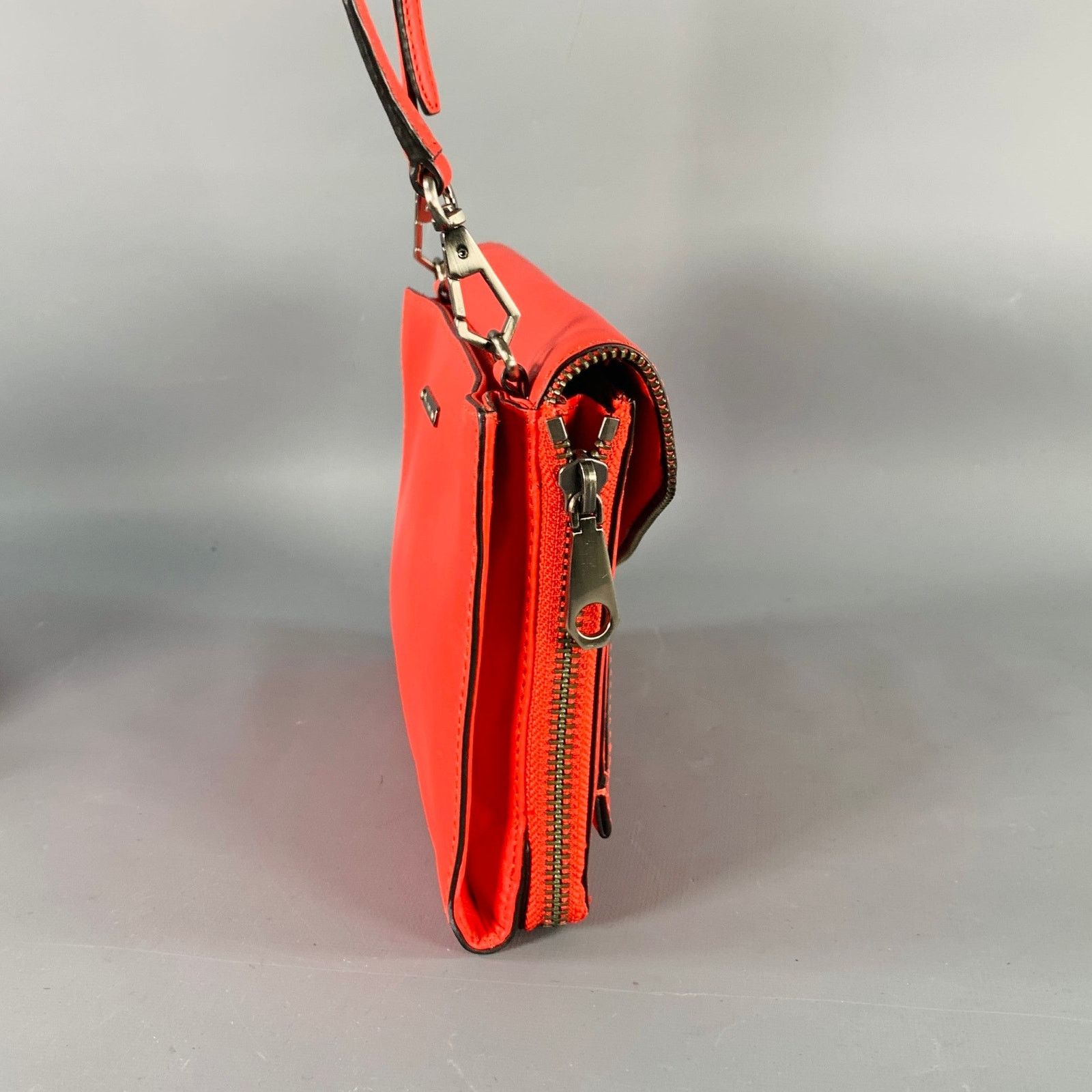 Rebecca Minkoff REBECCA MINKOFF Red Leather Cross Body Flap Handbag Size ONE SIZE - 2 Thumbnail
