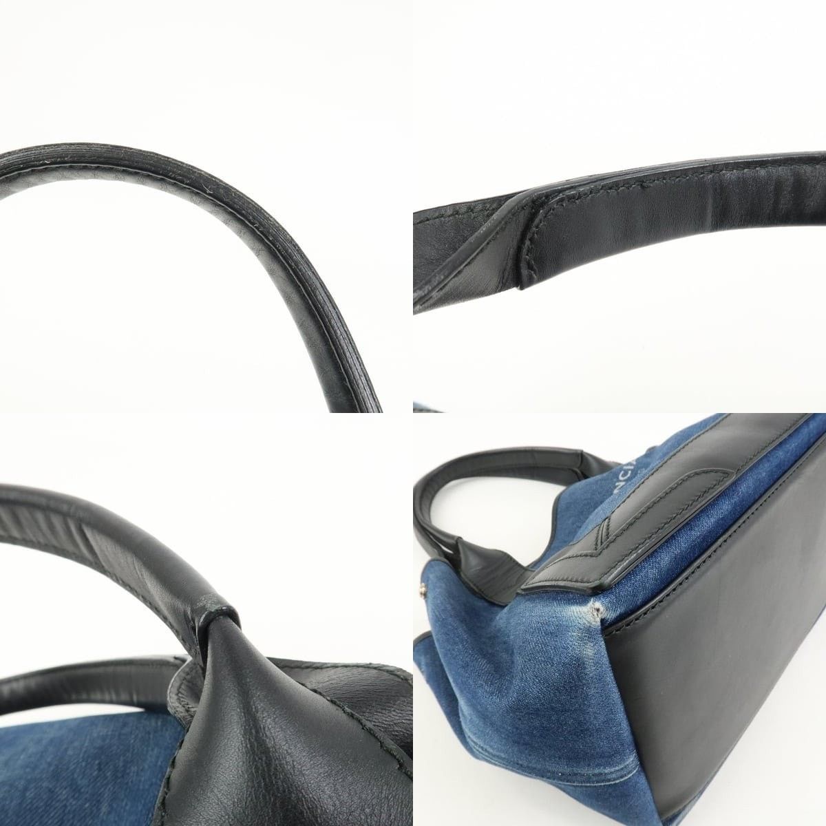 Balenciaga Balenciaga Cabas Small Tote Denim Blue Size ONE SIZE - 4 Thumbnail
