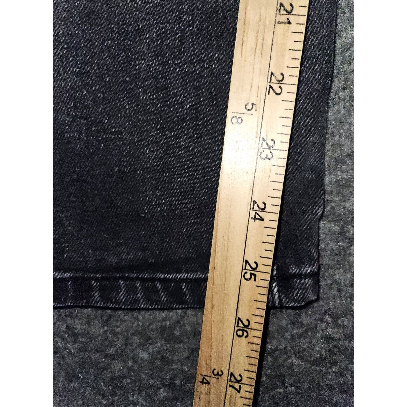 Vintage KanCan Jeans Womens 1 24 Black Skinny Stretch Denim High Rise KC7109DG Classic Jeans Slim Length 25in Charcoal Wash Womens 1/24 Size 25" / US 0 / IT 36 - 2 Thumbnail