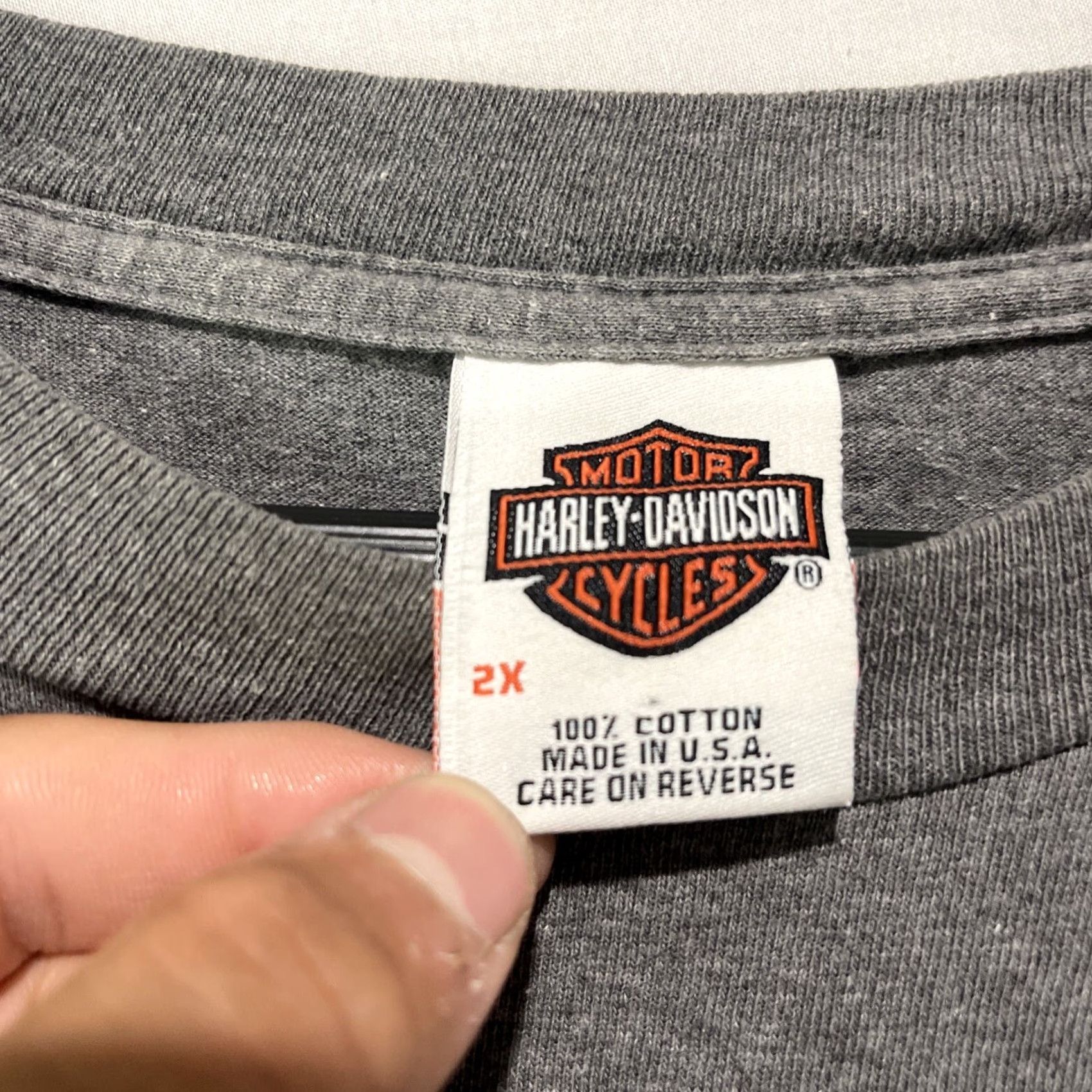 Harley Davidson VINTAGE Harley-Davidson Shirt Mens 2XL Gray USA 100 Years 2003 Harley-Davidson Shirt Mens 2XL Gray USA 100 Years 2003 Size US XXL / EU 58 / 5 - 6 Thumbnail