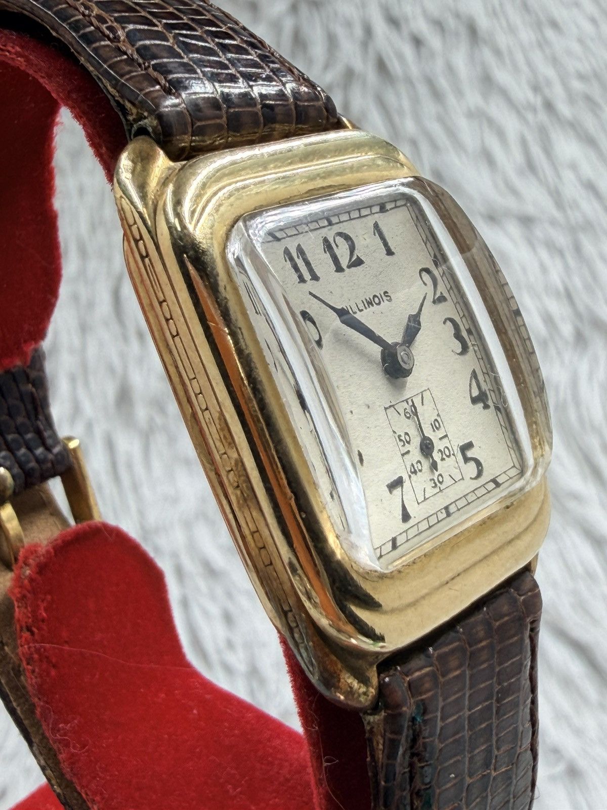 Vintage Vintage 70’s ILLINOIS 14K Gold Filled Manual Unisex Watch Size ONE SIZE - 10 Thumbnail