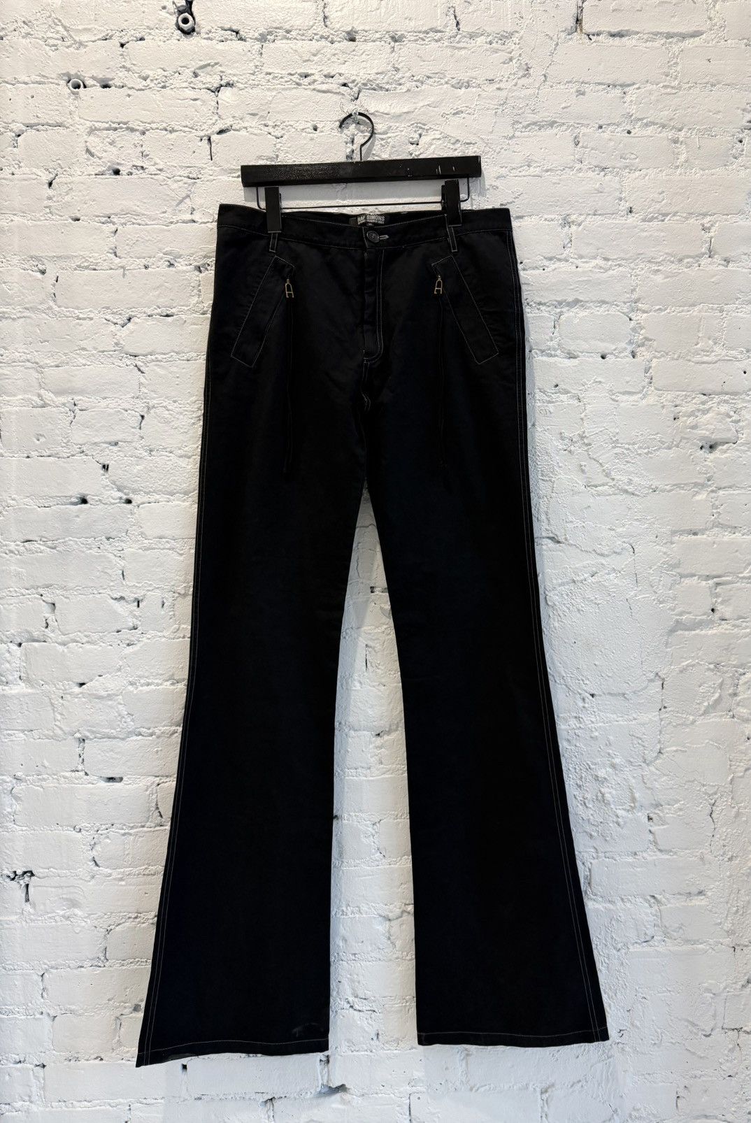 Raf Simons ブラックデニムパンツ 48 2003 Raf Simons Consumed - S/S 2003 - Pants | Grailed