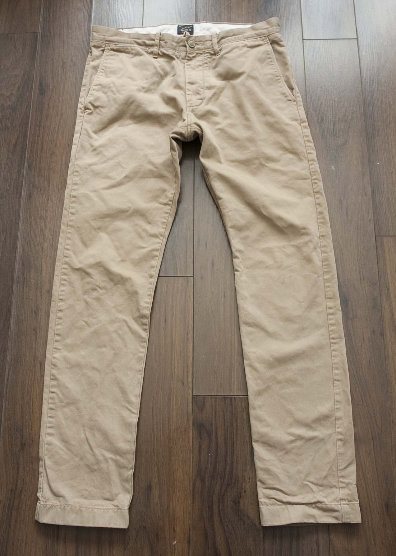 J.Crew J. CREW Broken In Pants Size 31x30.5 Brown Size US 31 - 1 Thumbnail